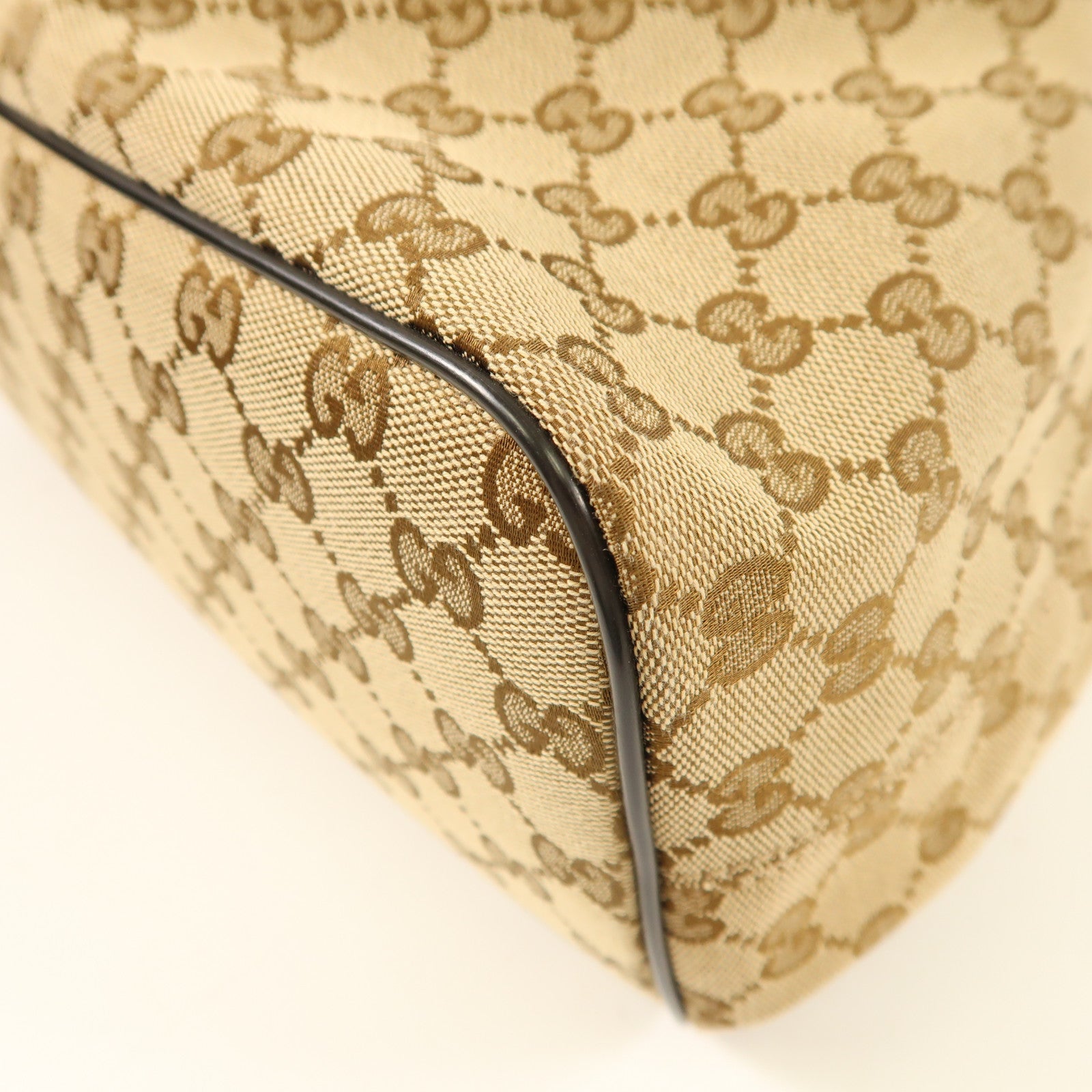 GUCCI 帆布Backpack銀扣背包