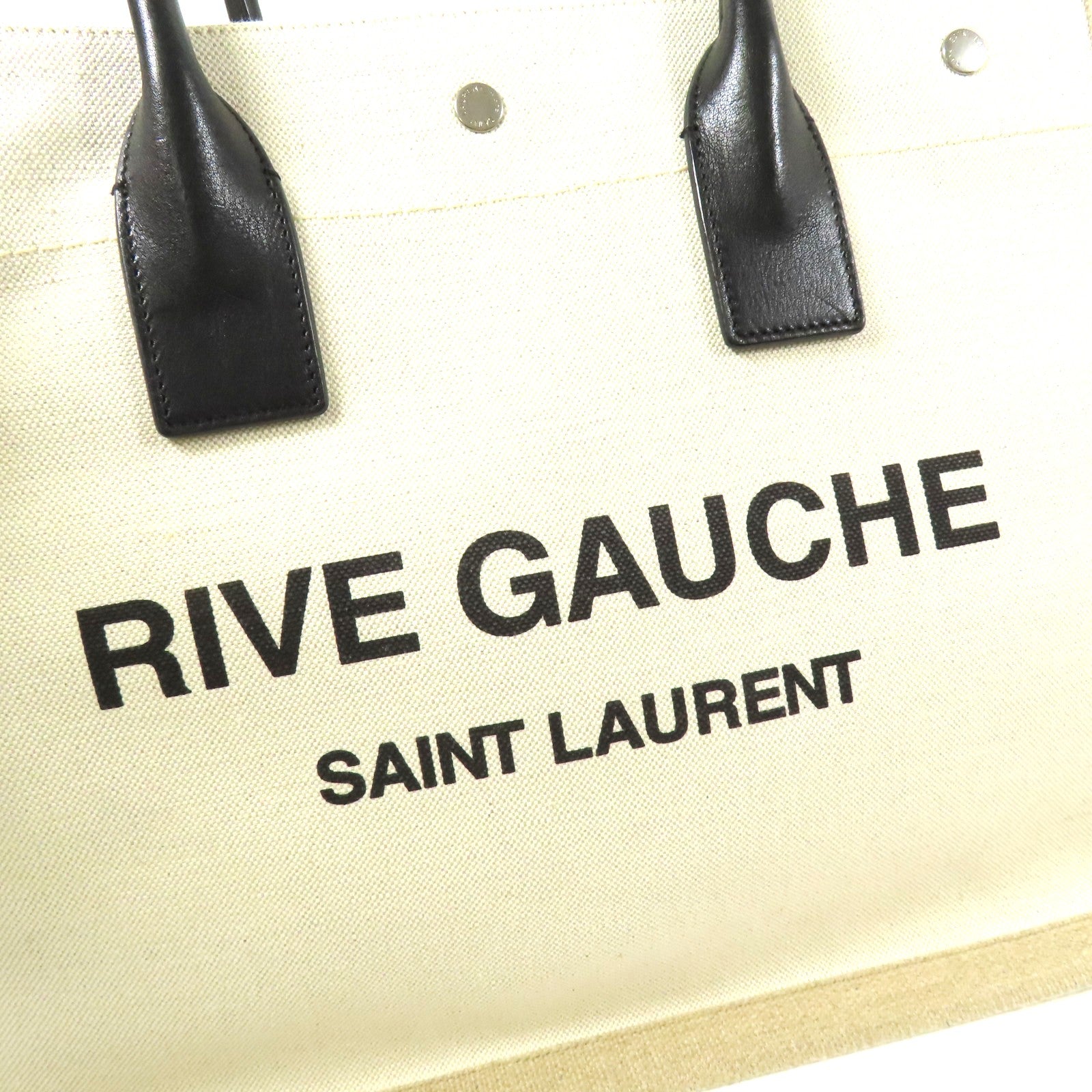 SAINT LAURENT 帆布Rive Gauche Tote手挽袋