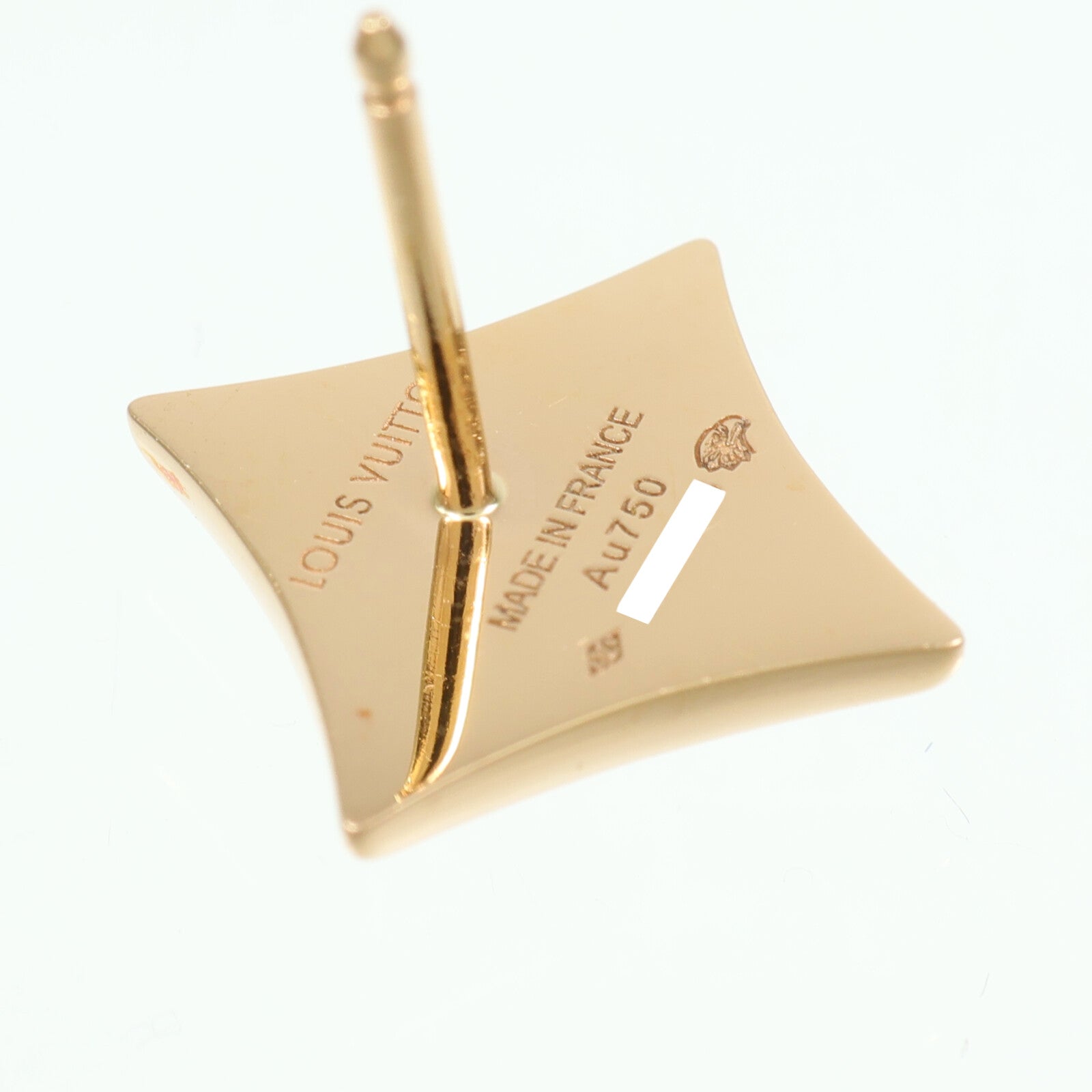 LOUIS VUITTON 18K玫瑰金Color Blossom Star Ear Stud耳環