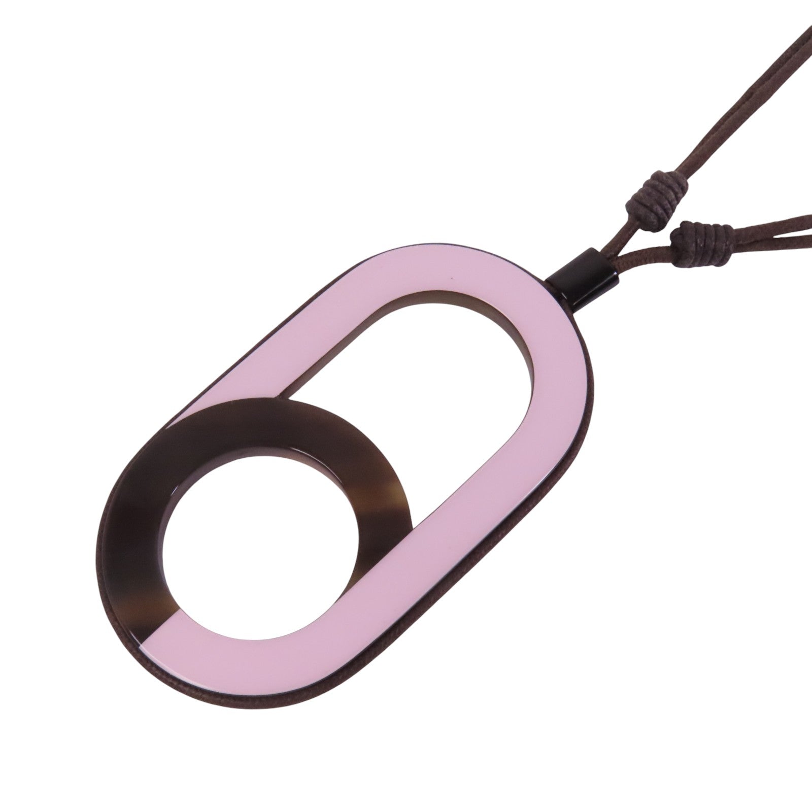 HERMES 水牛角Leillian Plus House Necklace項鏈