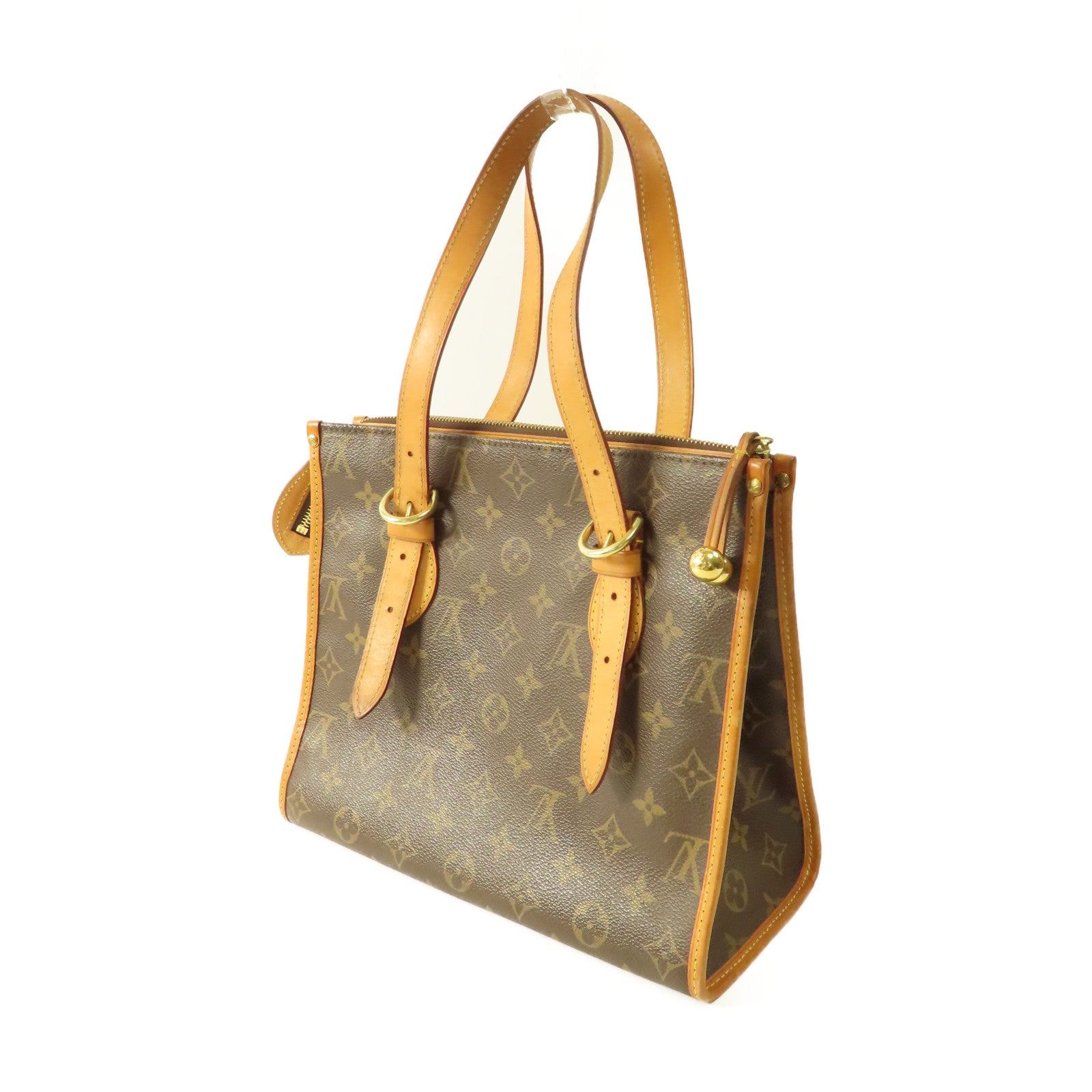 LOUIS VUITTON Monogram Popincourt Haut金扣肩背袋