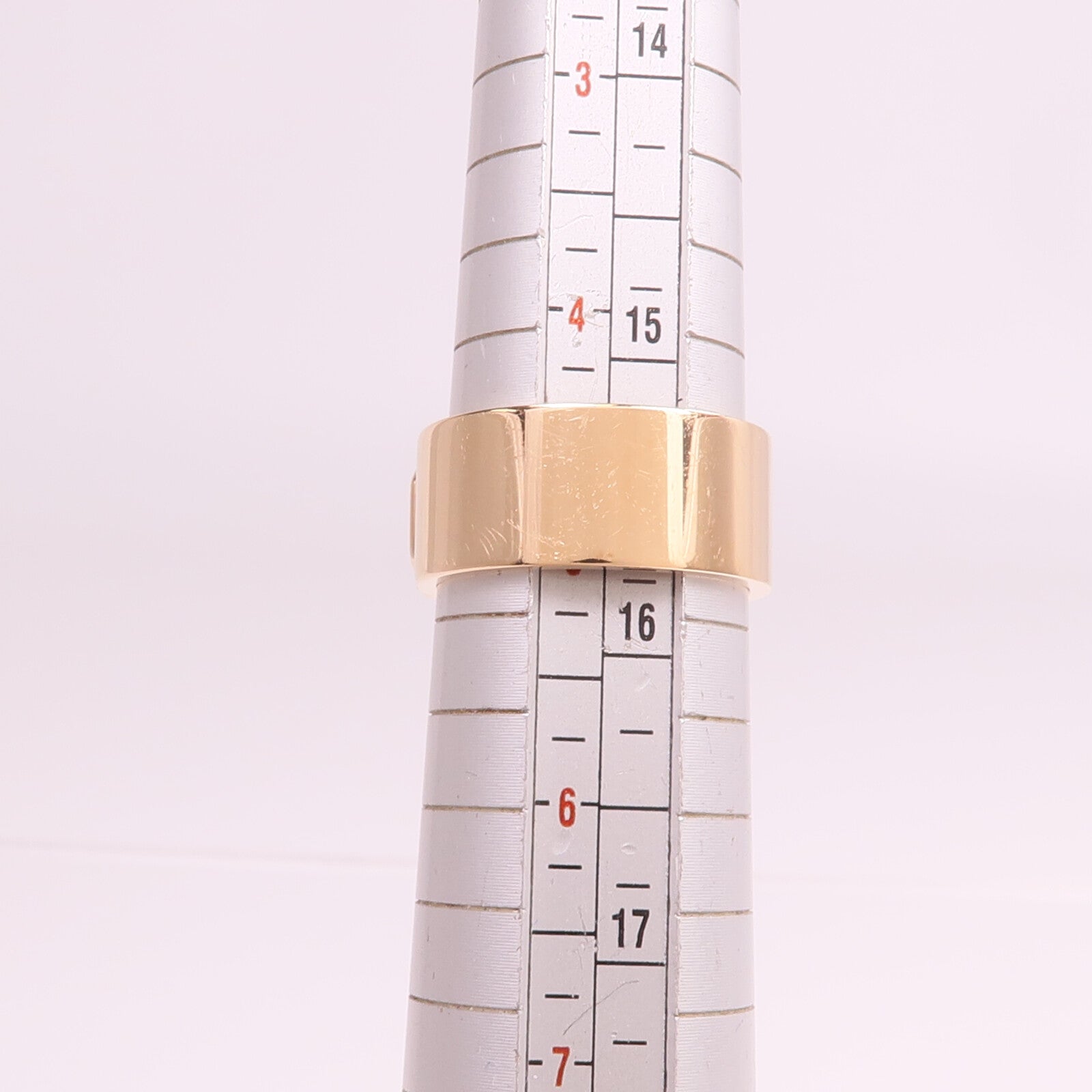 HERMES 18K玫瑰金Bague Kelly Ring鑽石戒指