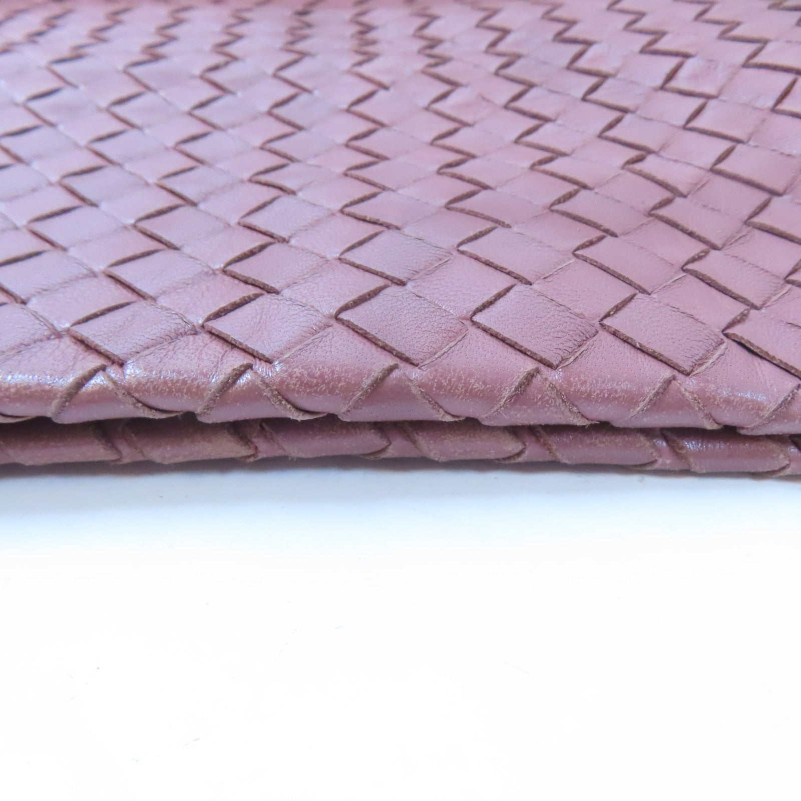 BOTTEGA VENETA 織紋牛皮皮革Shoulder Bag肩背袋粉紅色