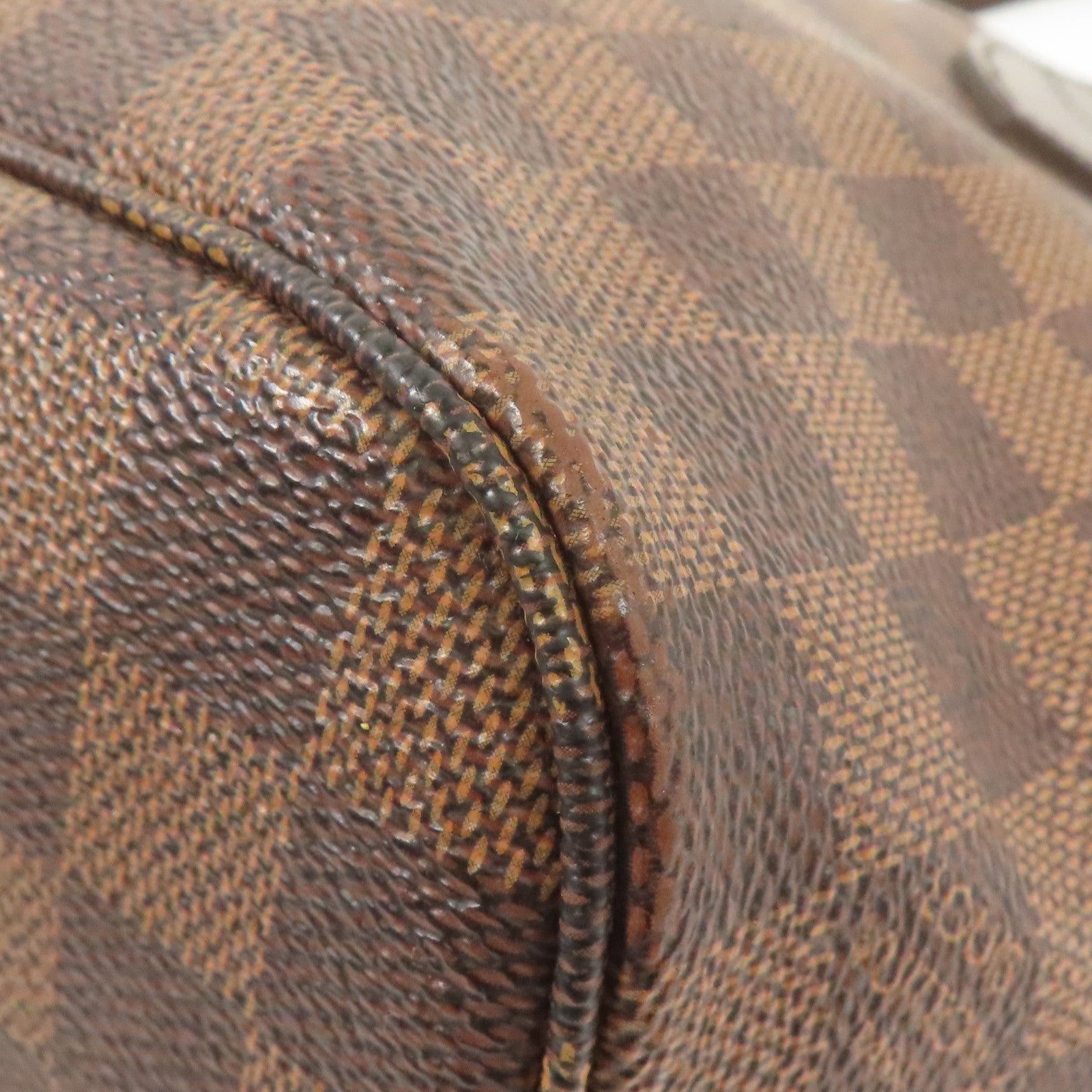 LOUIS VUITTON LV GHW Neverfull PM Tote Bag M40155 Damier Ebene Brown