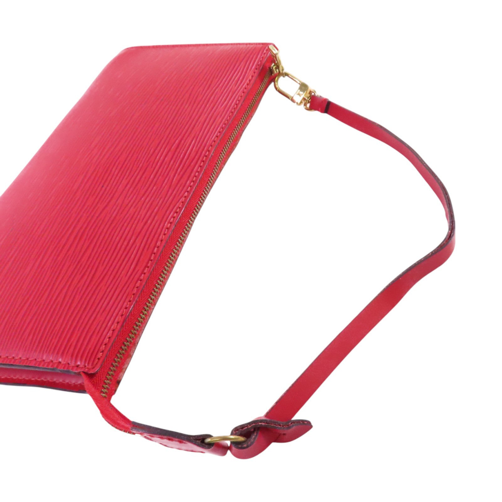 LOUIS VUITTON Epi Pochette Accessories Hand Bag金扣手挽袋