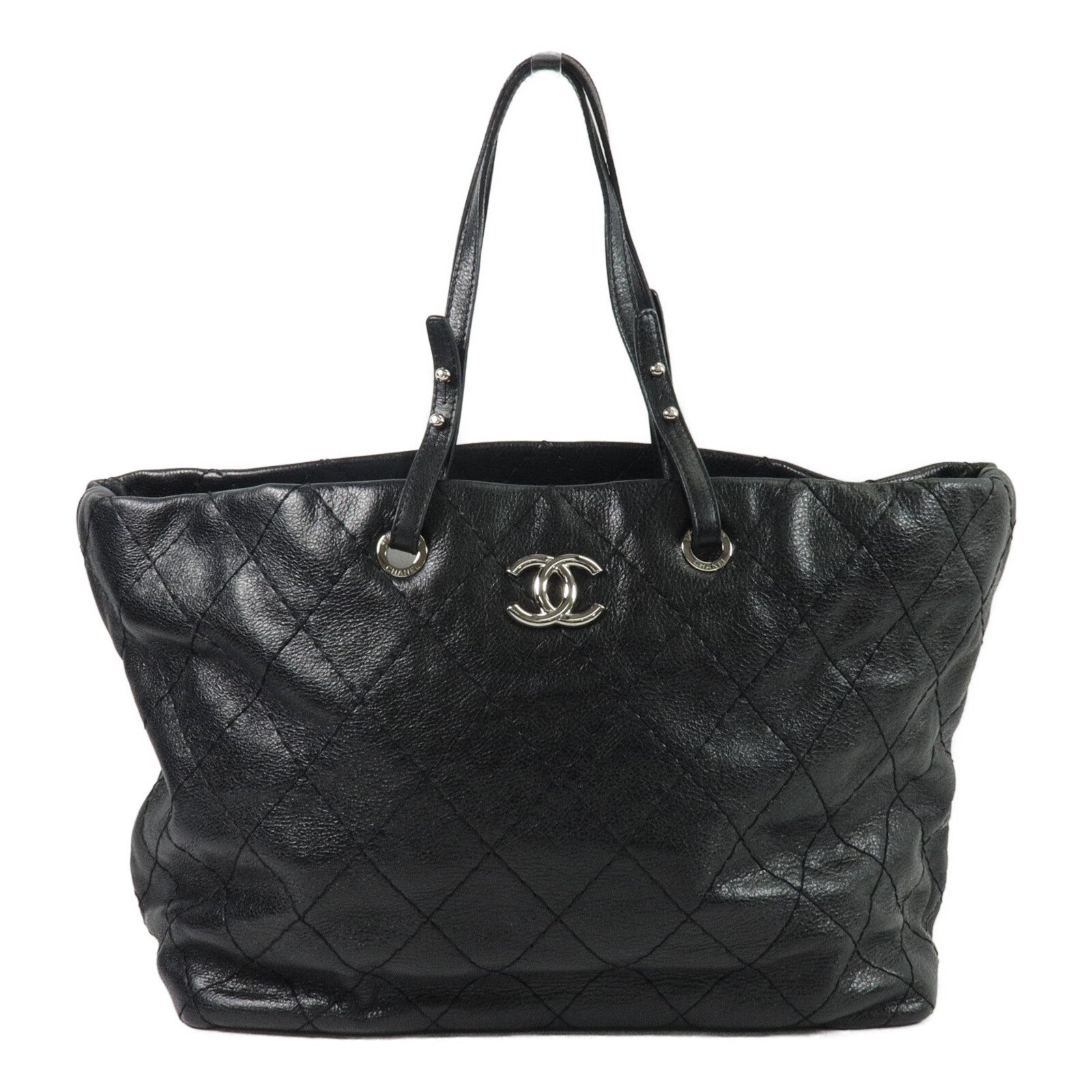 CHANEL 牛皮皮革On The Road Large Tote肩背袋/手挽袋