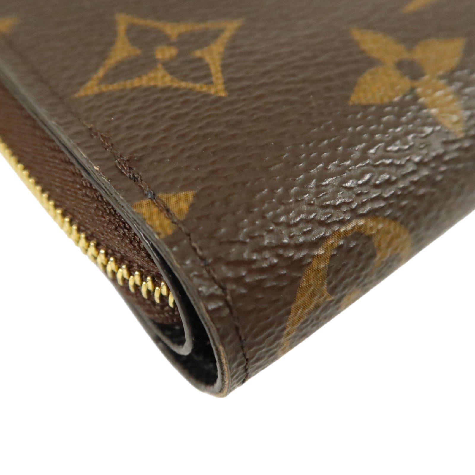 LOUIS VUITTON Monogram/Monogram Reverse Lou Wallet金扣錢包