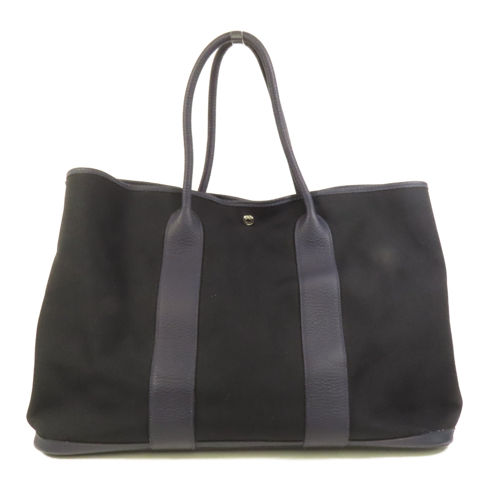 HERMES 帆布Garden Party TGM手挽袋Noir