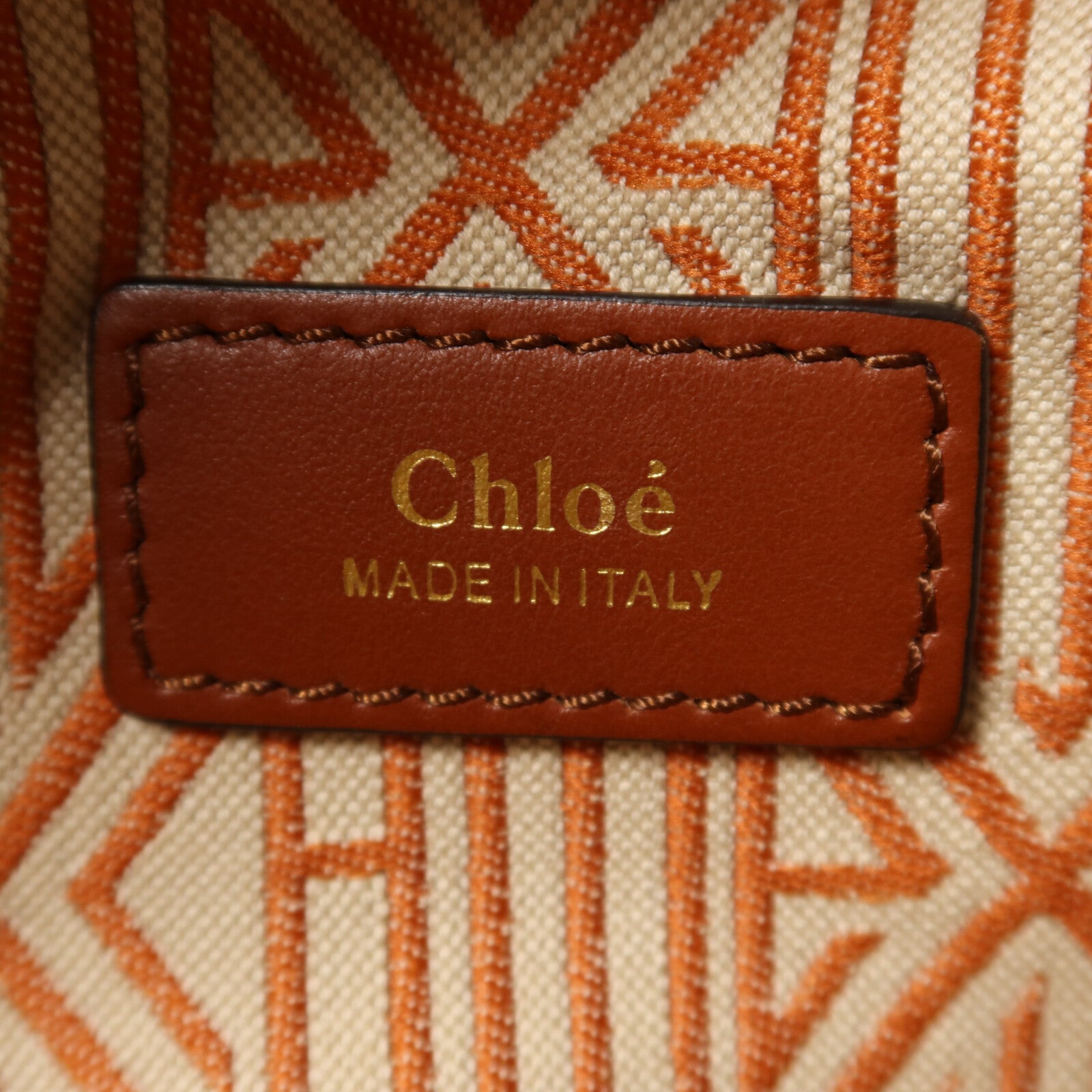 Chloe 牛皮皮革Daria Small金扣手挽肩背兩用袋