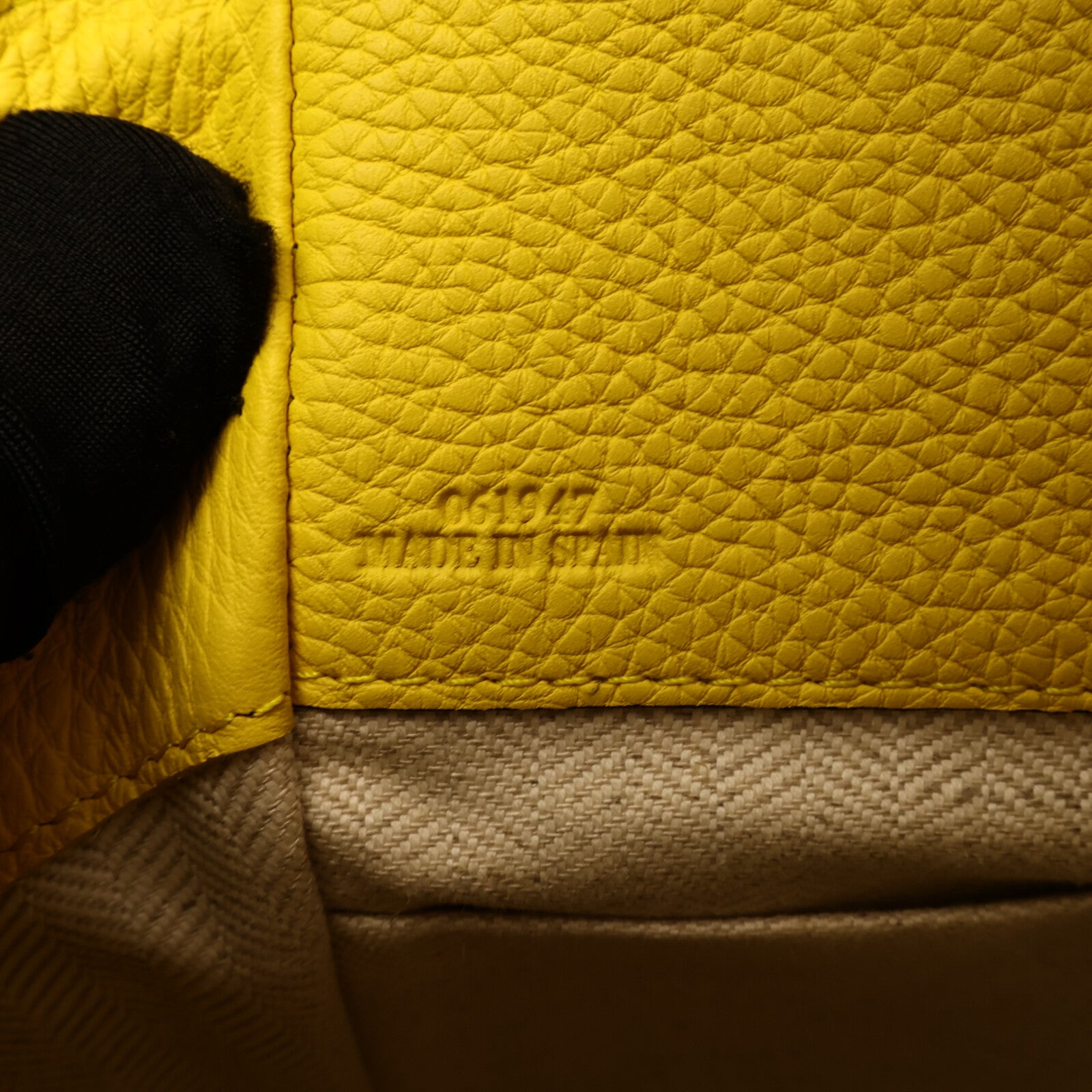LOEWE 牛皮皮革Hammock Mini手挽肩背兩用袋