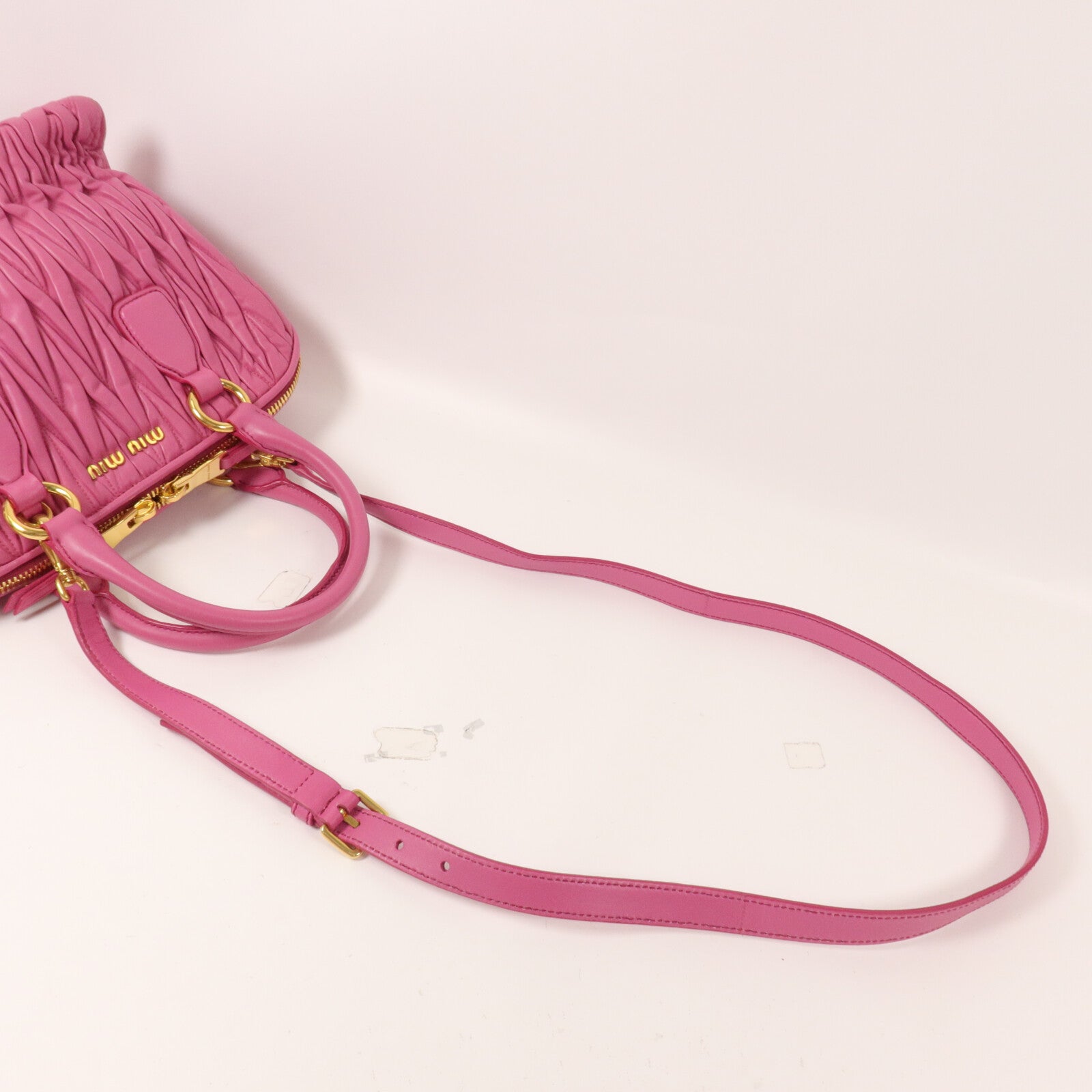 Miu Miu 羊皮皮革Shoulder Bag手挽肩背兩用袋