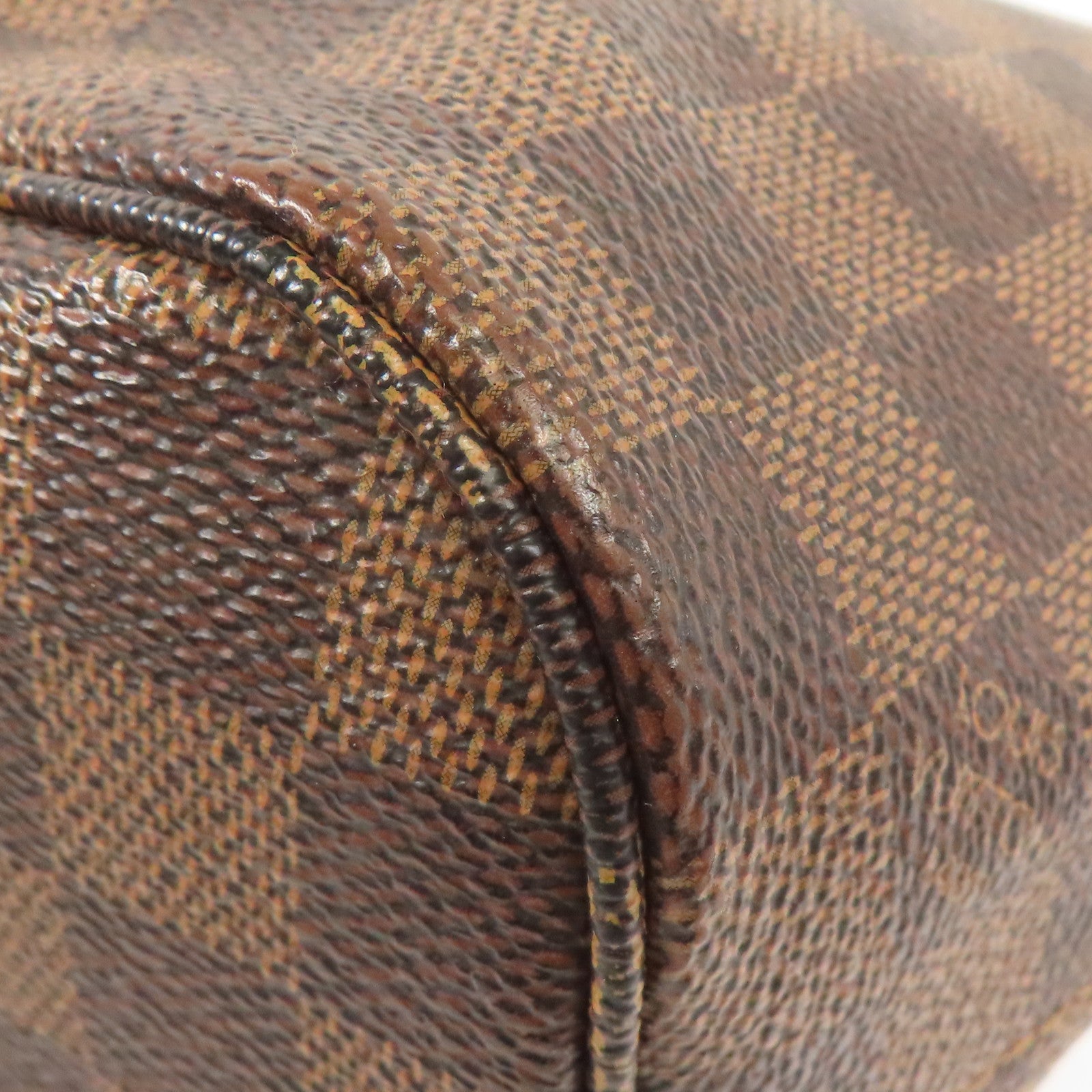 LOUIS VUITTON LV GHW Neverfull PM Tote Bag M40155 Damier Ebene Brown