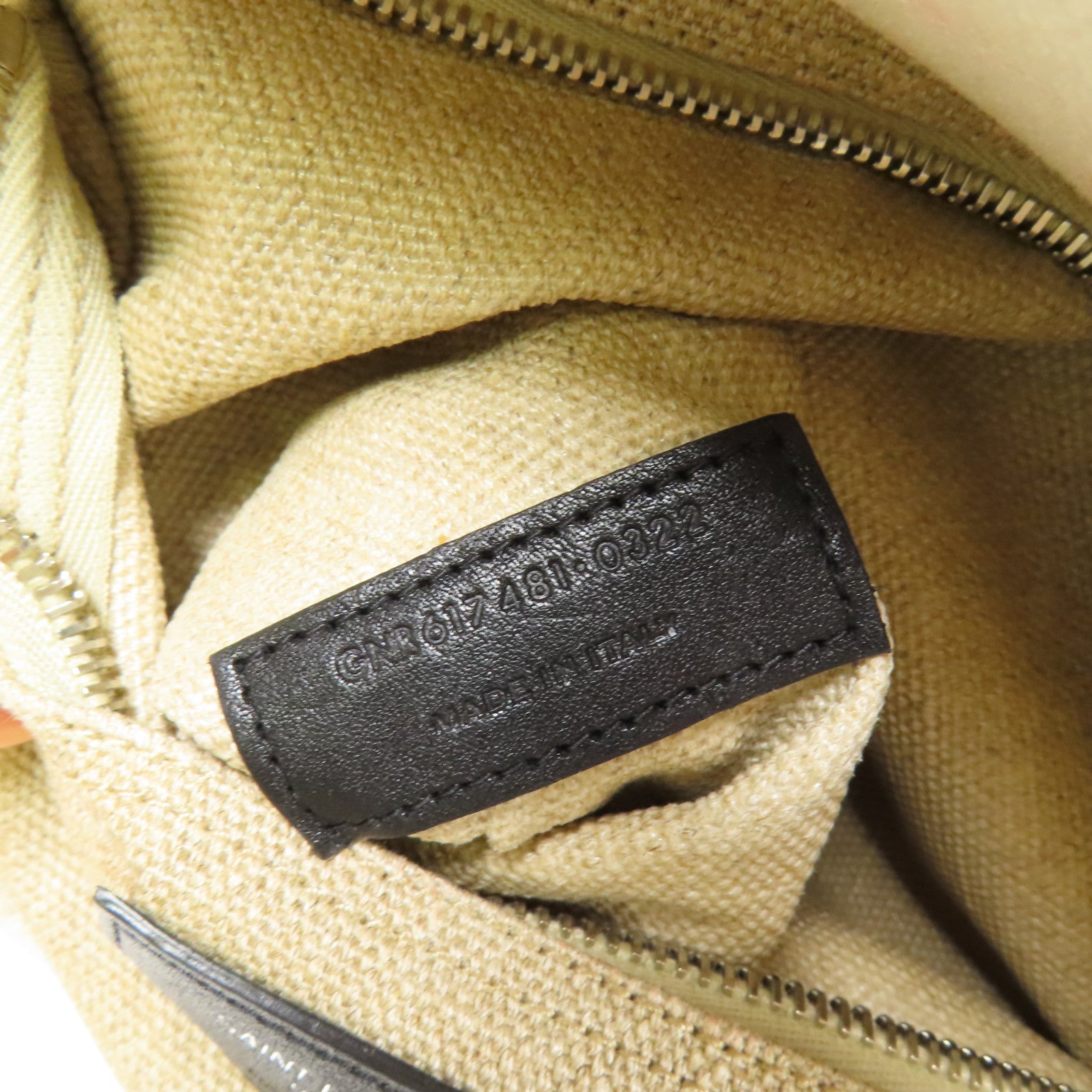 SAINT LAURENT 帆布Rive Gauche Tote手挽袋