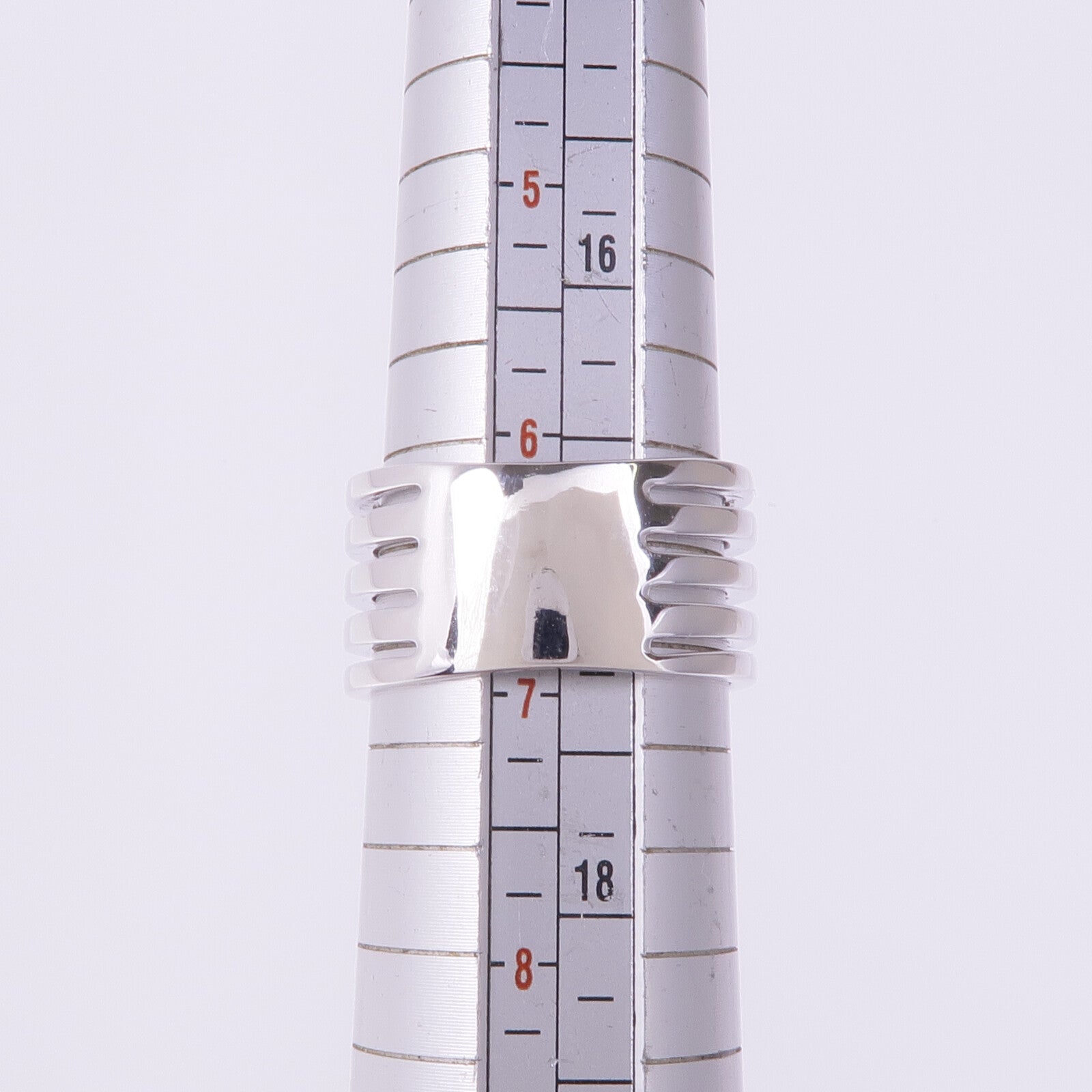 JEWELRY 18K白金Sapphire Diamond Ring藍寶石/鑽石戒指US#5.25