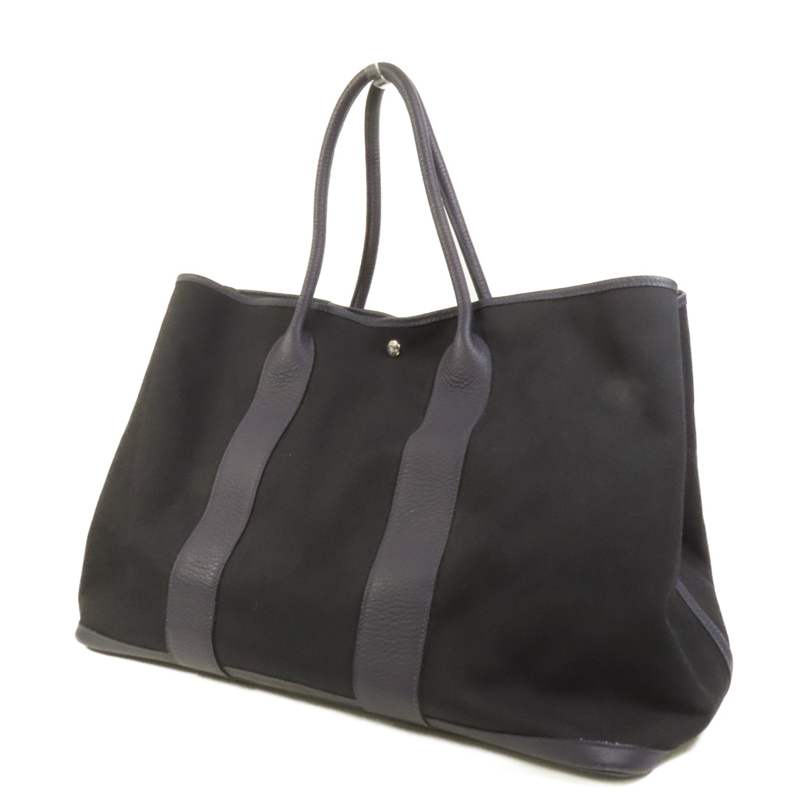 HERMES 帆布Garden Party TGM手挽袋Noir