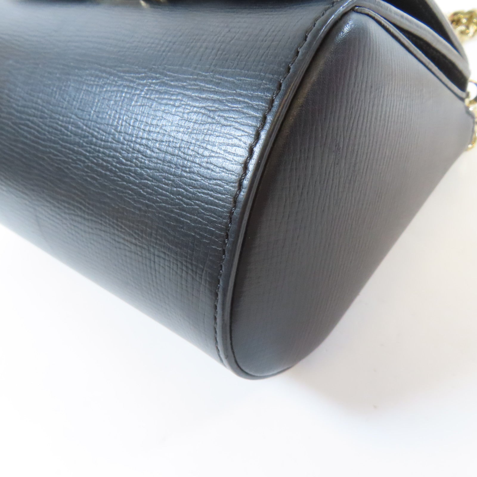 GIVENCHY 牛皮皮革 Pandora Box 金扣 鏈帶肩背袋 黑色