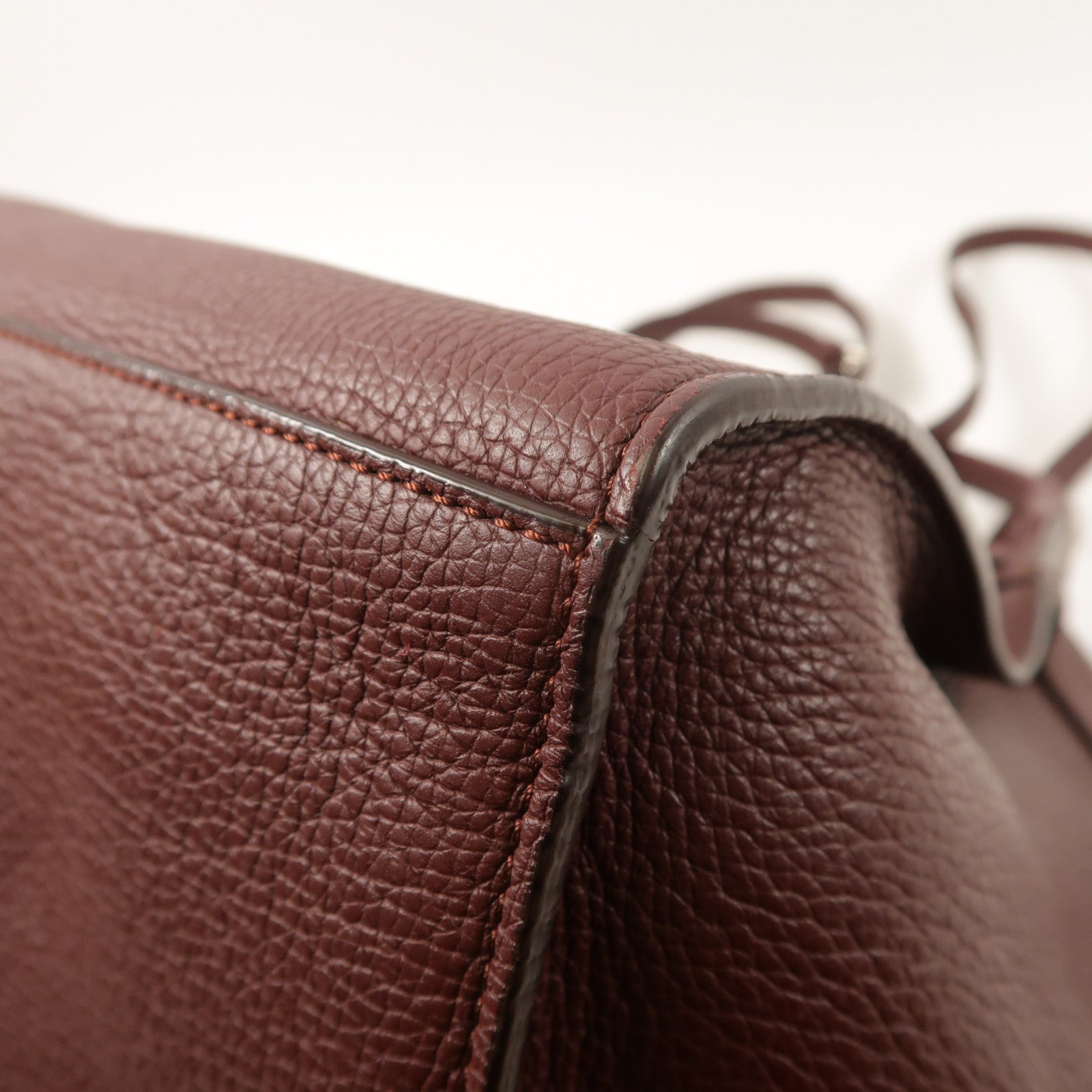 CELINE 牛皮皮革Small Big Bag銀扣手挽肩背兩用袋