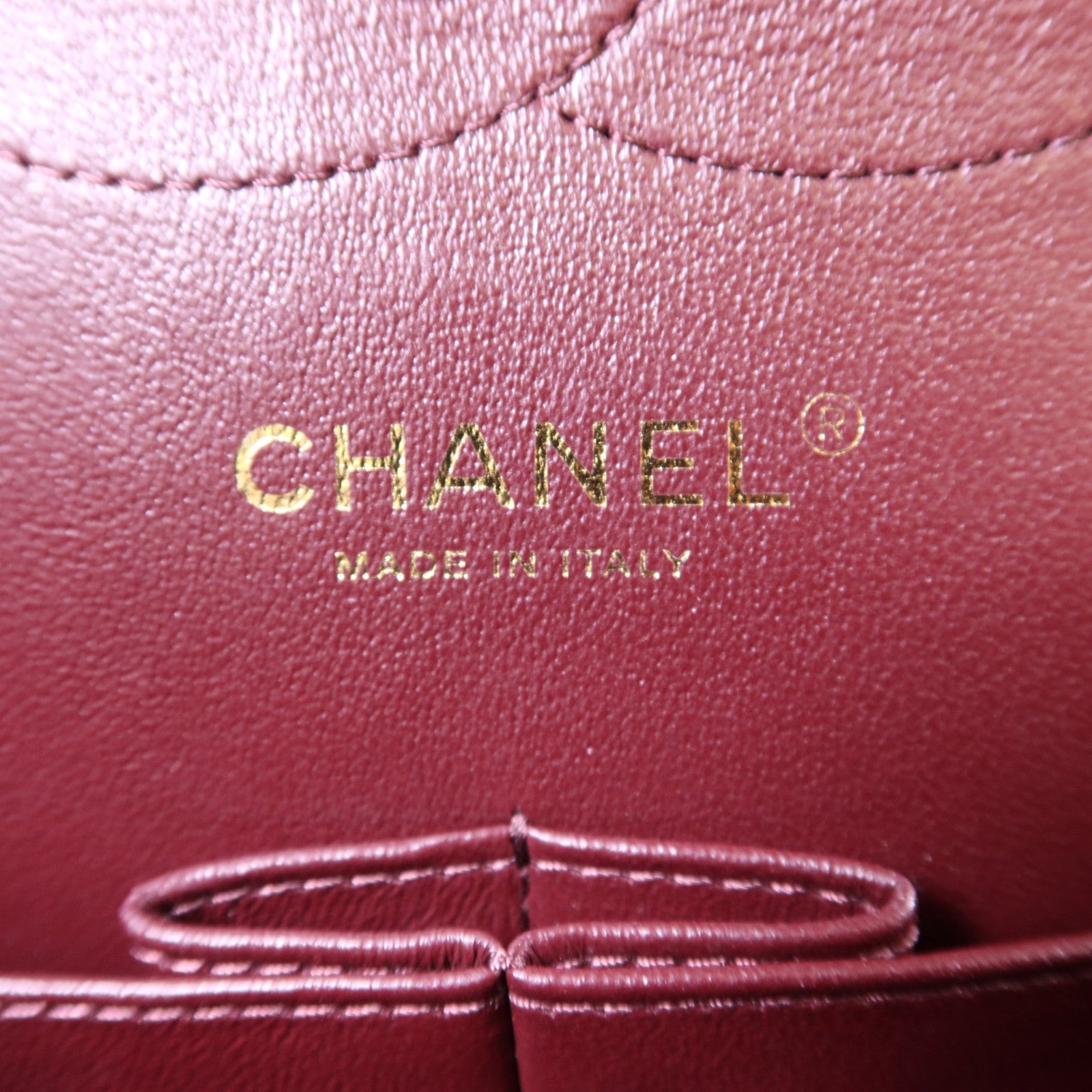 CHANEL 牛皮皮革Large Classic金扣鏈帶肩背袋