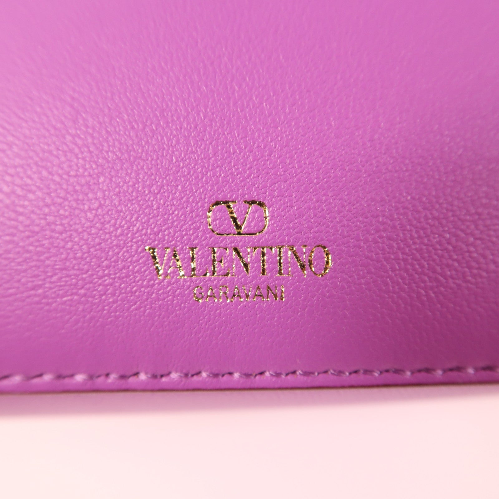 Valentino 【激減優惠】牛皮皮革Shoulder Bag金扣肩背袋