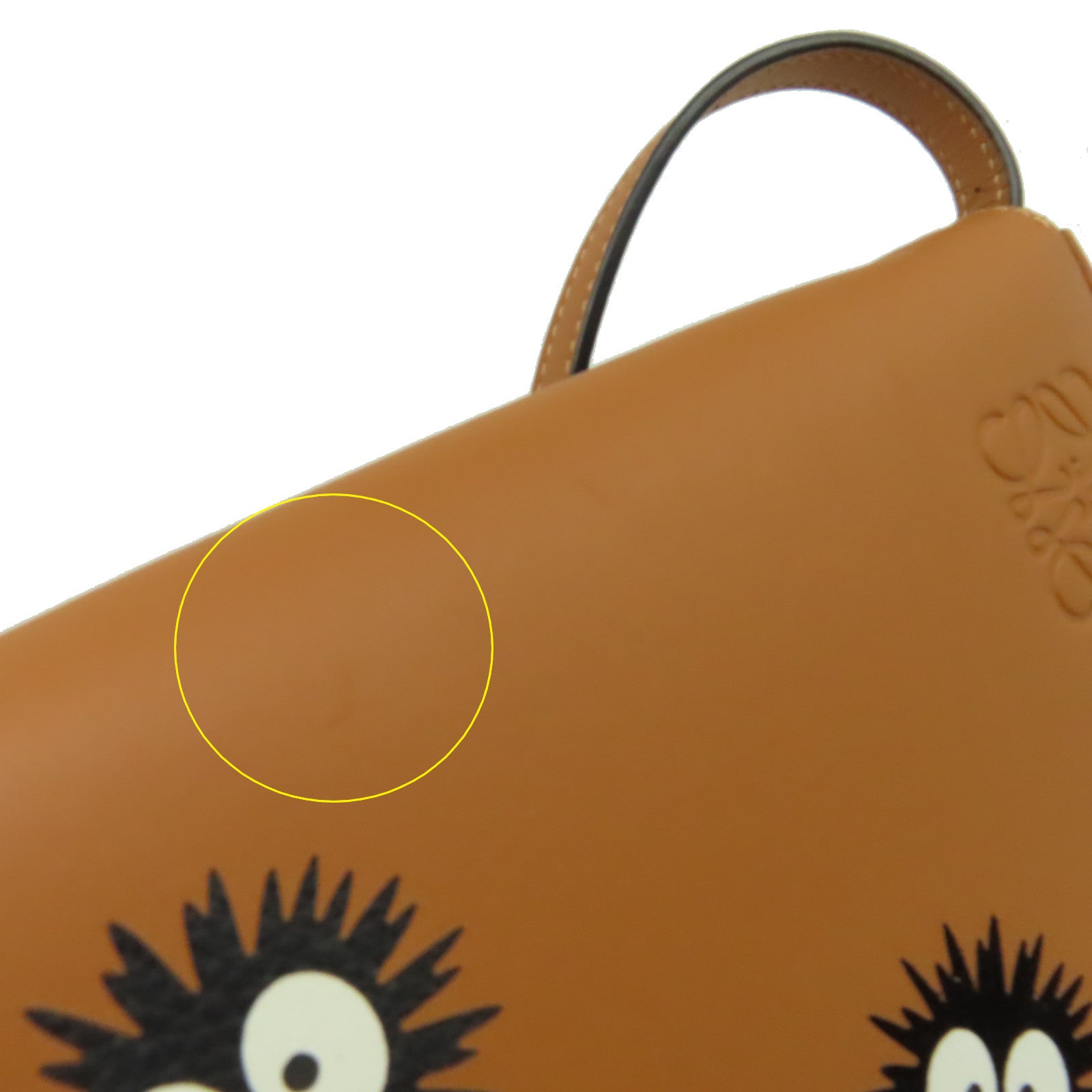 LOEWE 牛皮皮革Loewe x Studio Ghibli Shoulder Bag肩背袋啡色