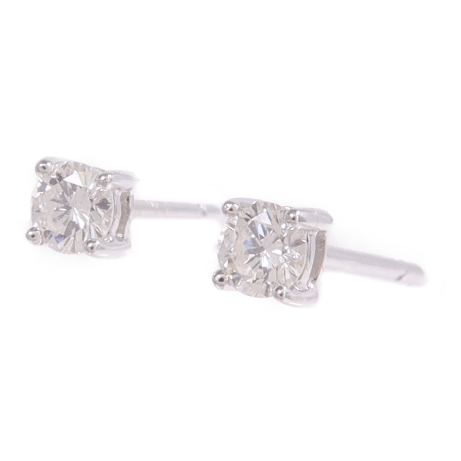 JEWELRY 18K白金Diamond Earrings鑽石耳環
