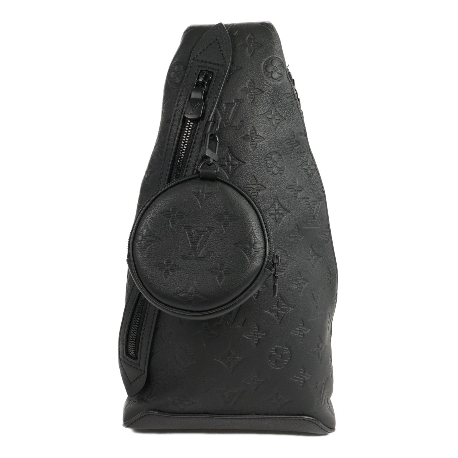 LOUIS VUITTON Monogram Shadow Duo Slingbag肩背袋