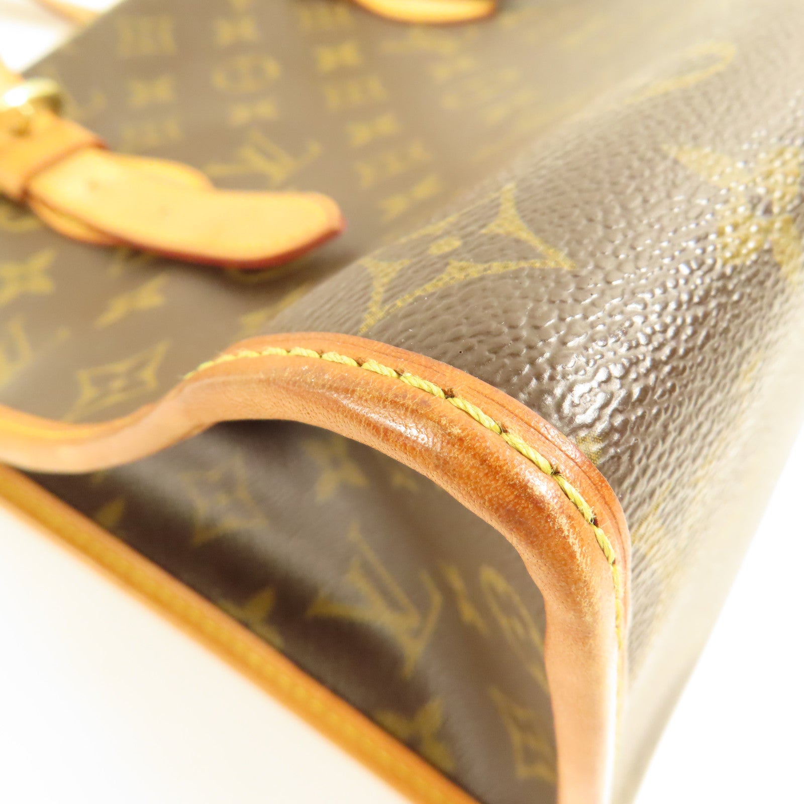 LOUIS VUITTON Monogram Popincourt Haut金扣肩背袋