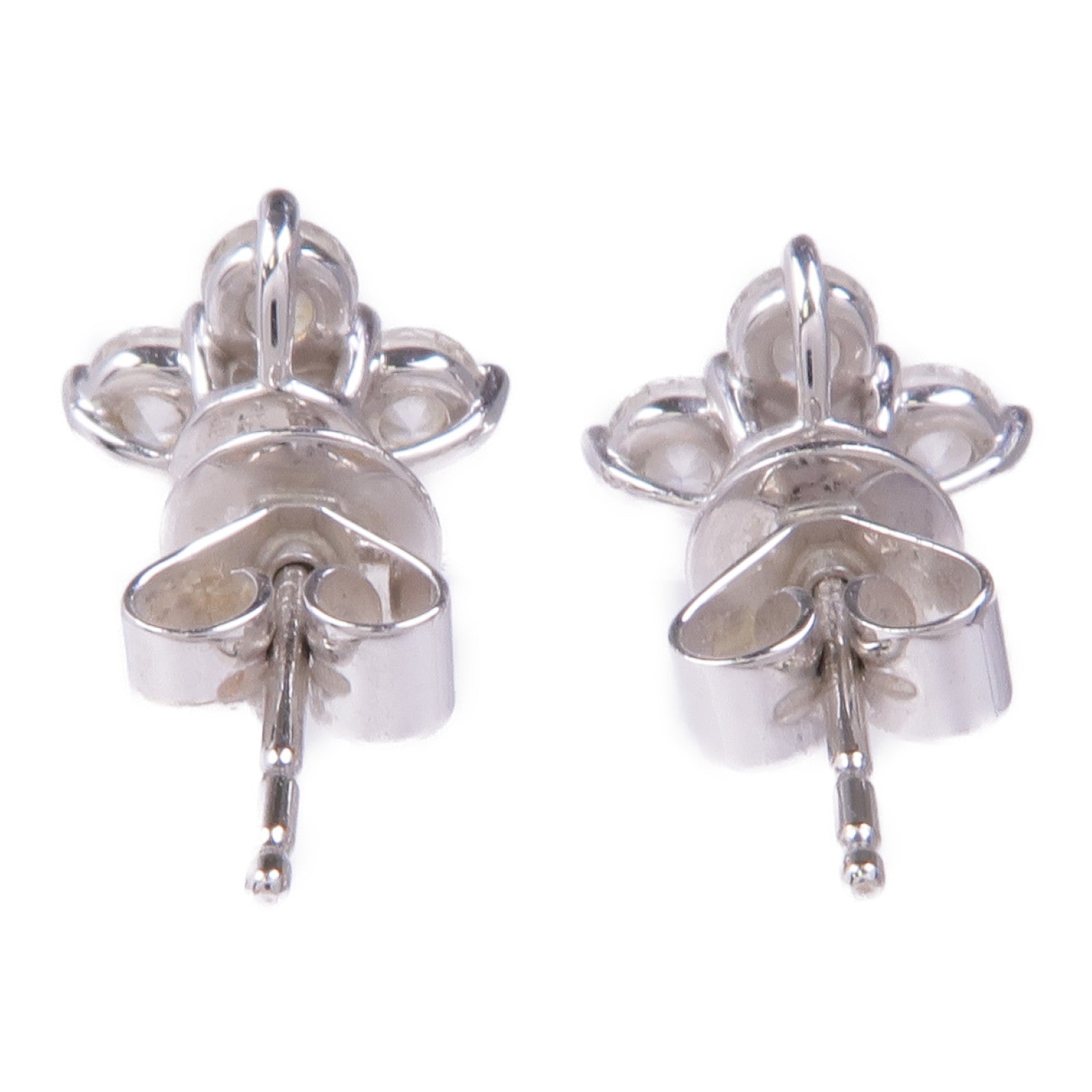 JEWELRY Diamond Earrings 18K White Gold