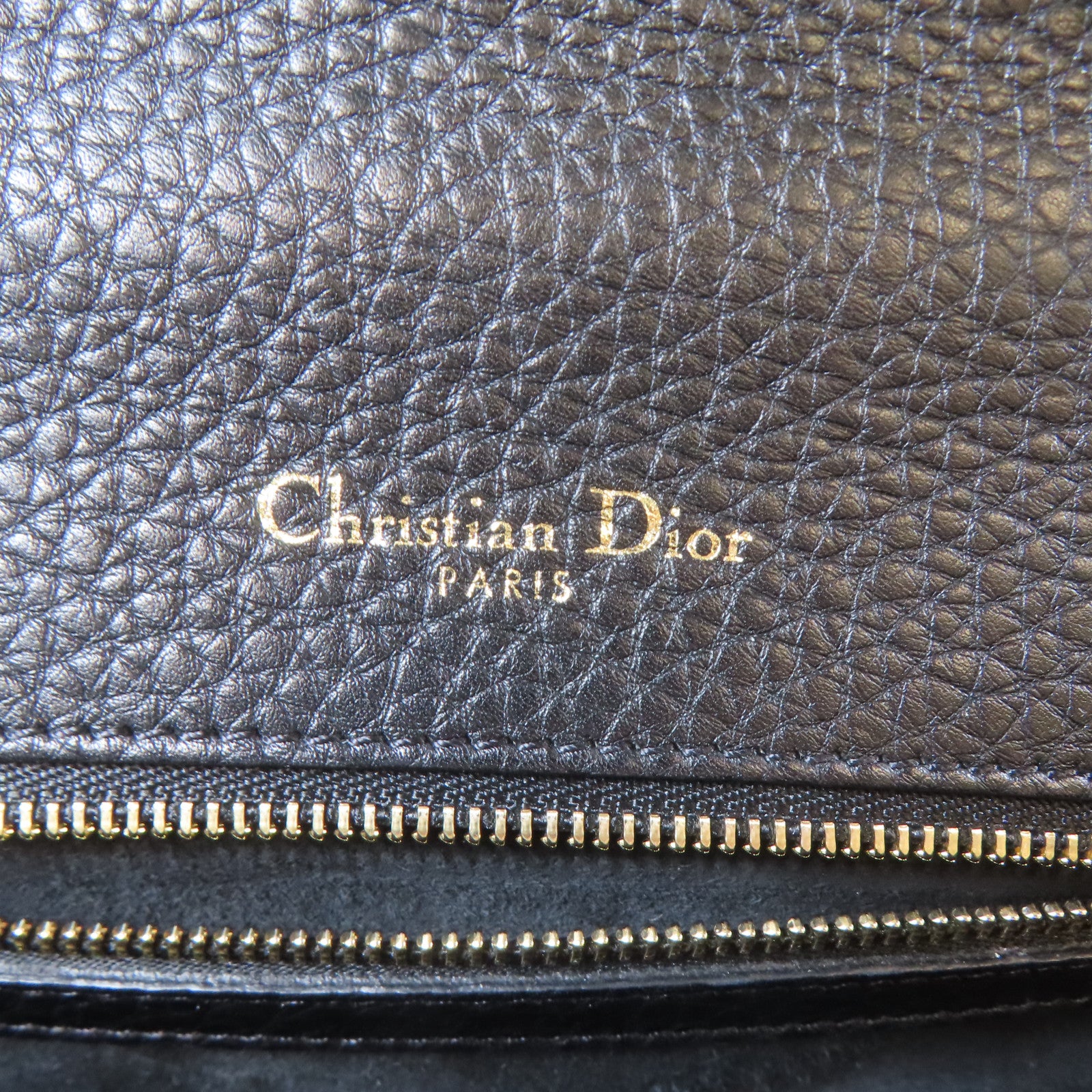 Dior 【激減優惠】牛皮皮革Diorama金扣鏈帶肩背袋黑色