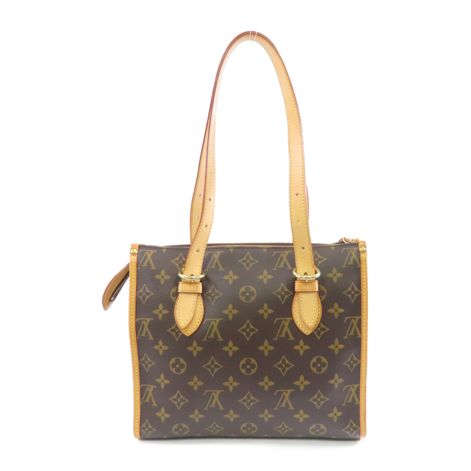 LOUIS VUITTON Monogram Popincourt Haut金扣肩背袋啡色