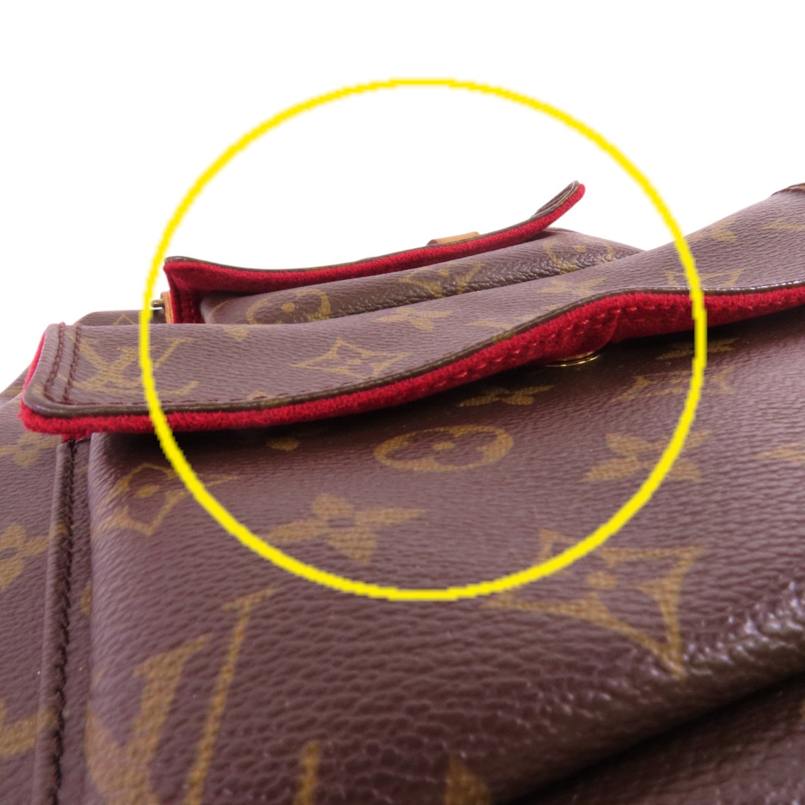 LOUIS VUITTON LV GHW Excentri-cite Handbag M51161 Monogram Brown