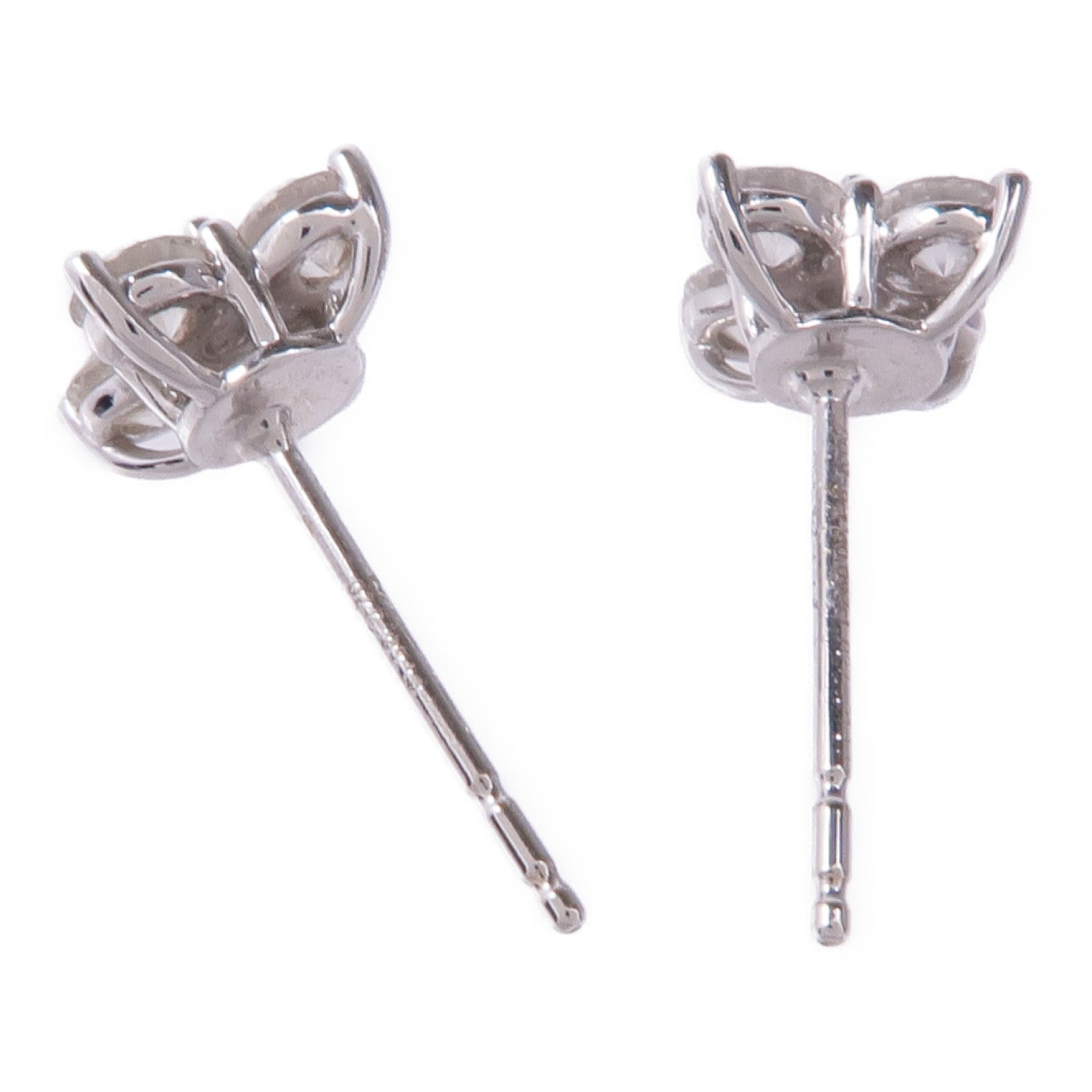 JEWELRY Diamond Earrings 18K White Gold