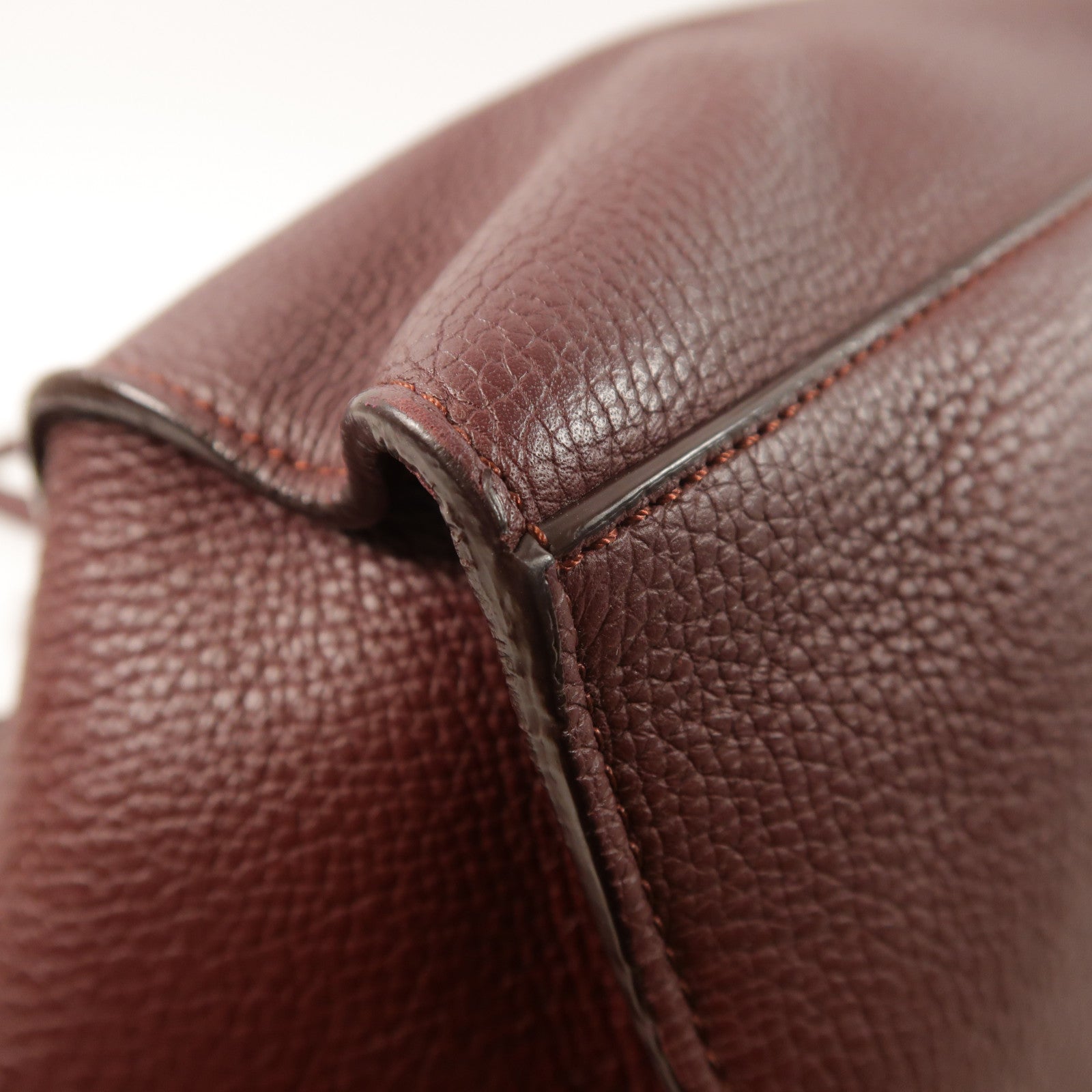 CELINE 牛皮皮革Small Big Bag銀扣手挽肩背兩用袋