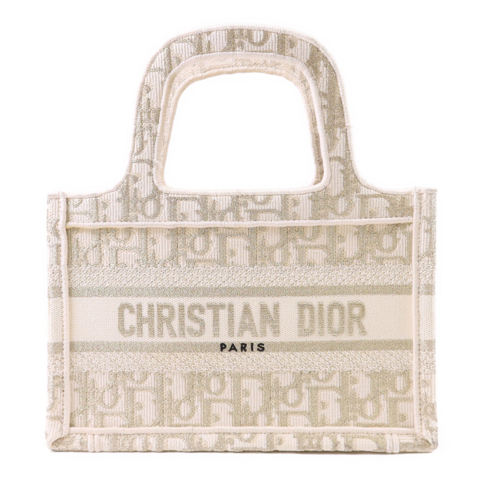 Dior 帆布Nano Book Tote手挽袋