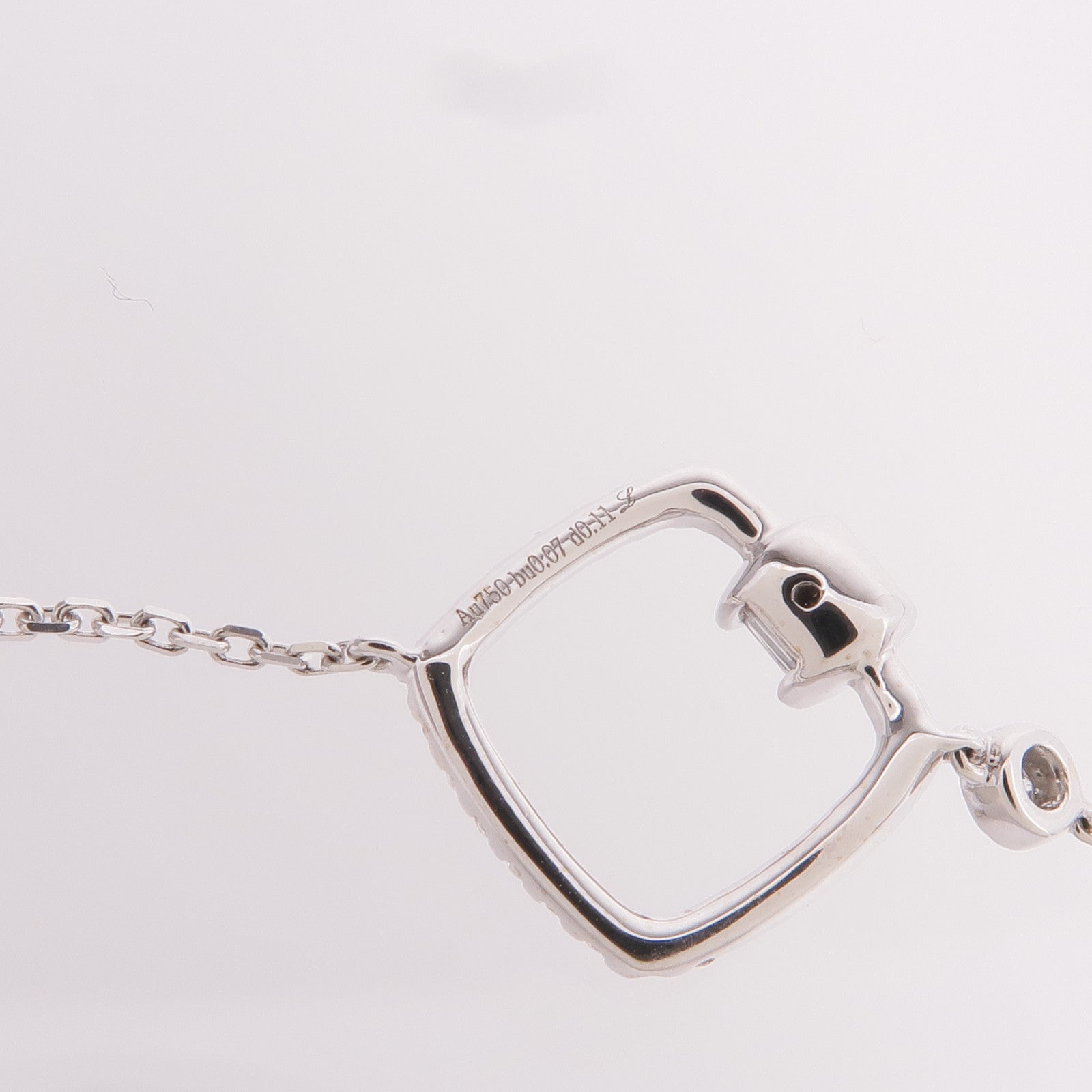 JEWELRY 【激減優惠】18K白金Diamond Bracelet鑽石手鏈