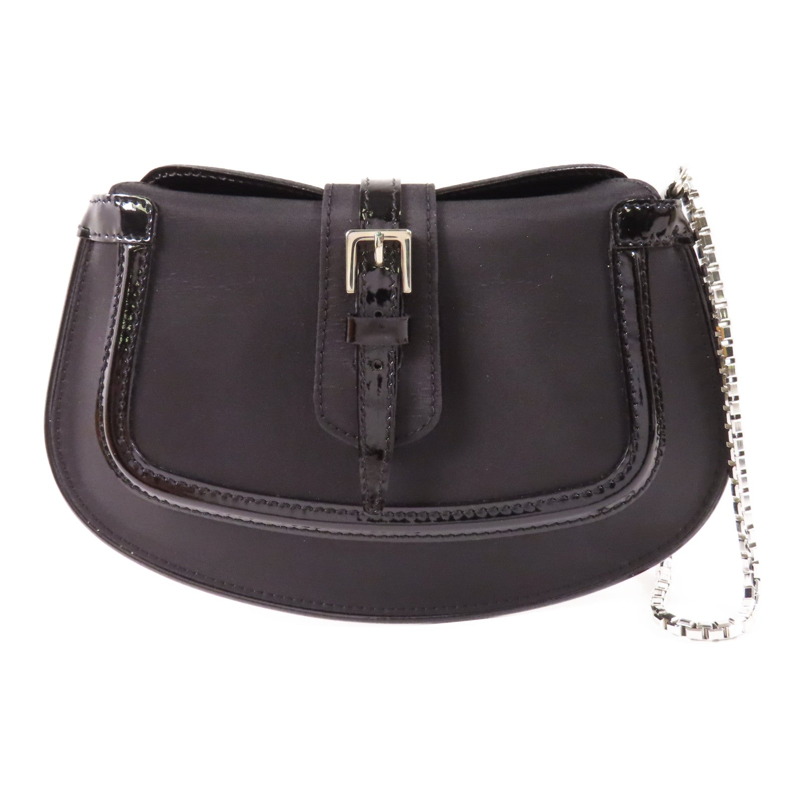 TOD'S 尼龍Clutch Bag銀扣手拿包