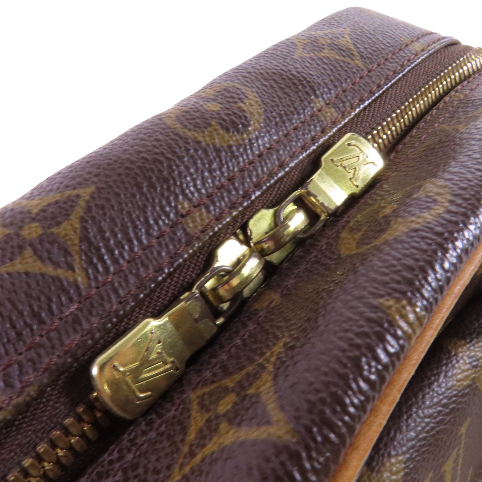 LOUIS VUITTON LV GHW Excentri-cite Handbag M51161 Monogram Brown