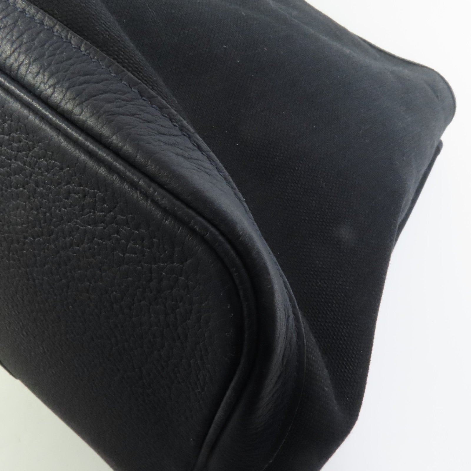 HERMES 帆布Garden Party TGM手挽袋Noir