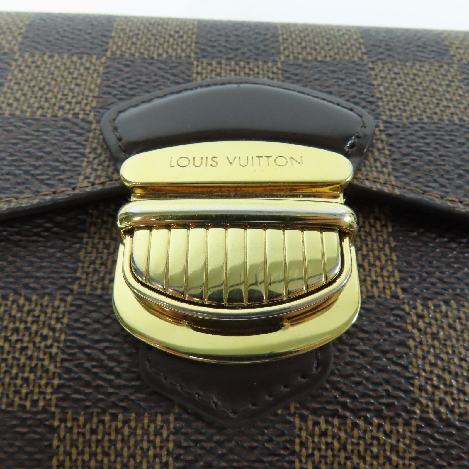 LOUIS VUITTON Damier Joey Wallet金扣錢包