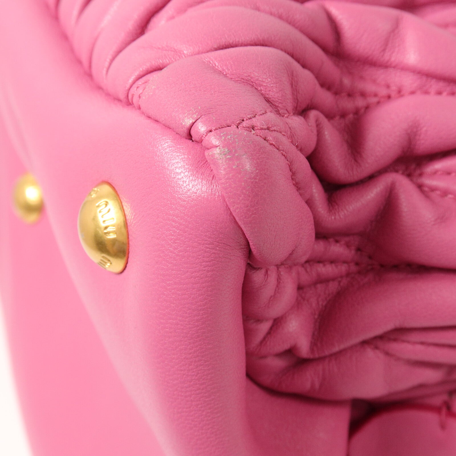 Miu Miu 羊皮皮革Shoulder Bag手挽肩背兩用袋