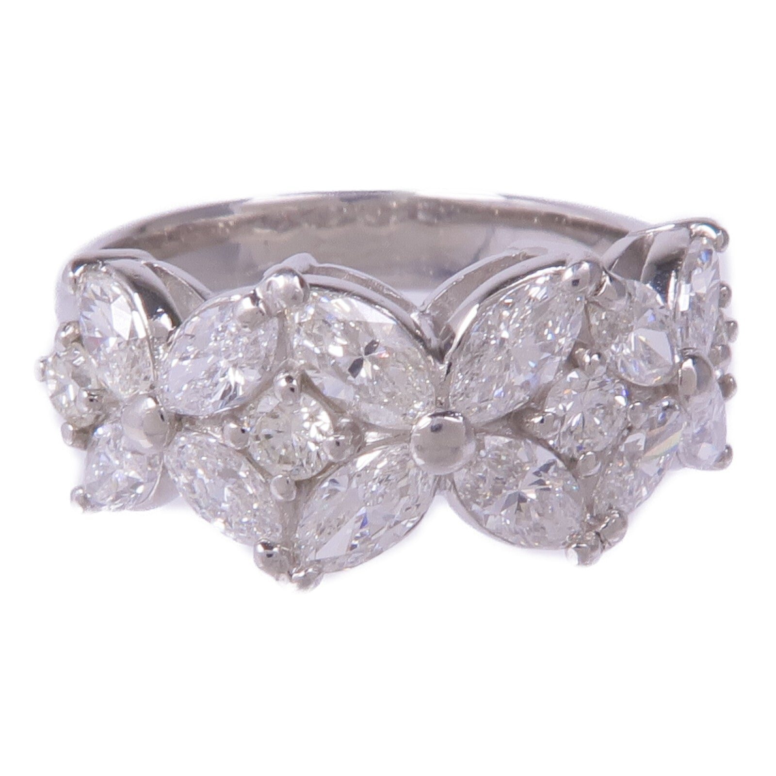 JEWELRY 【激減優惠】PT900鉑金Diamond Ring鑽石戒指US#6