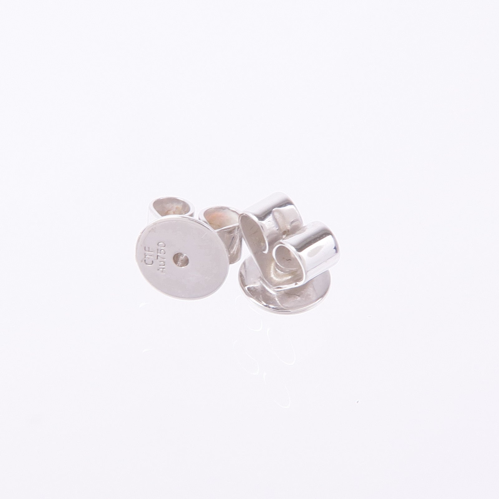 JEWELRY Diamond Earrings 18K White Gold