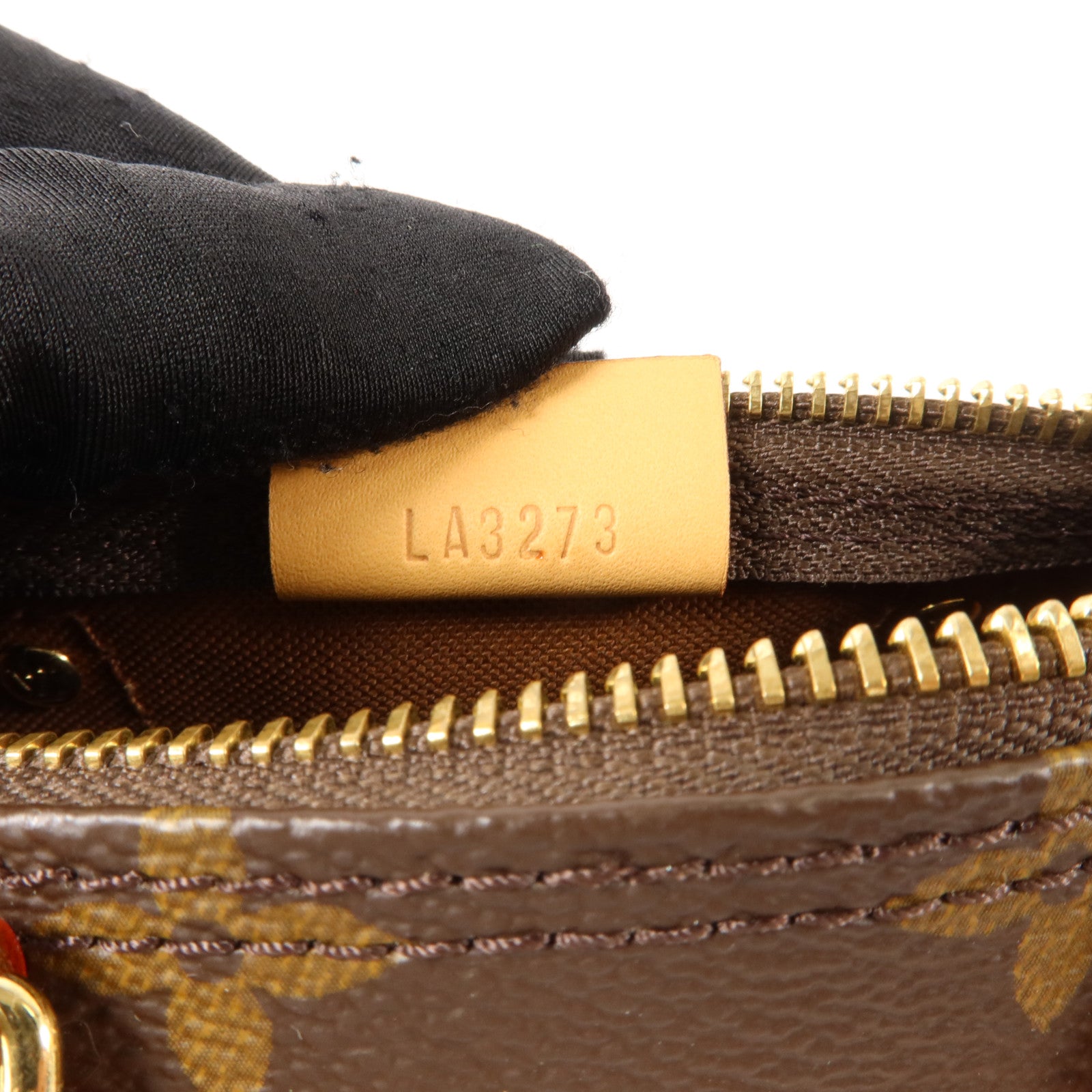 LOUIS VUITTON Monogram Nano Speedy金扣手挽肩背兩用袋