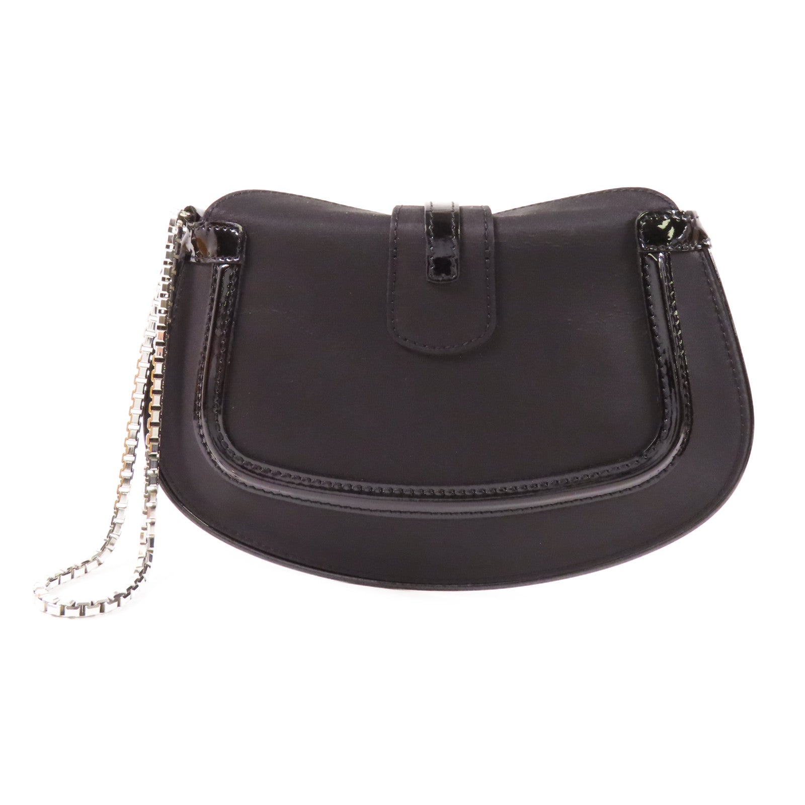 TOD'S 尼龍Clutch Bag銀扣手拿包