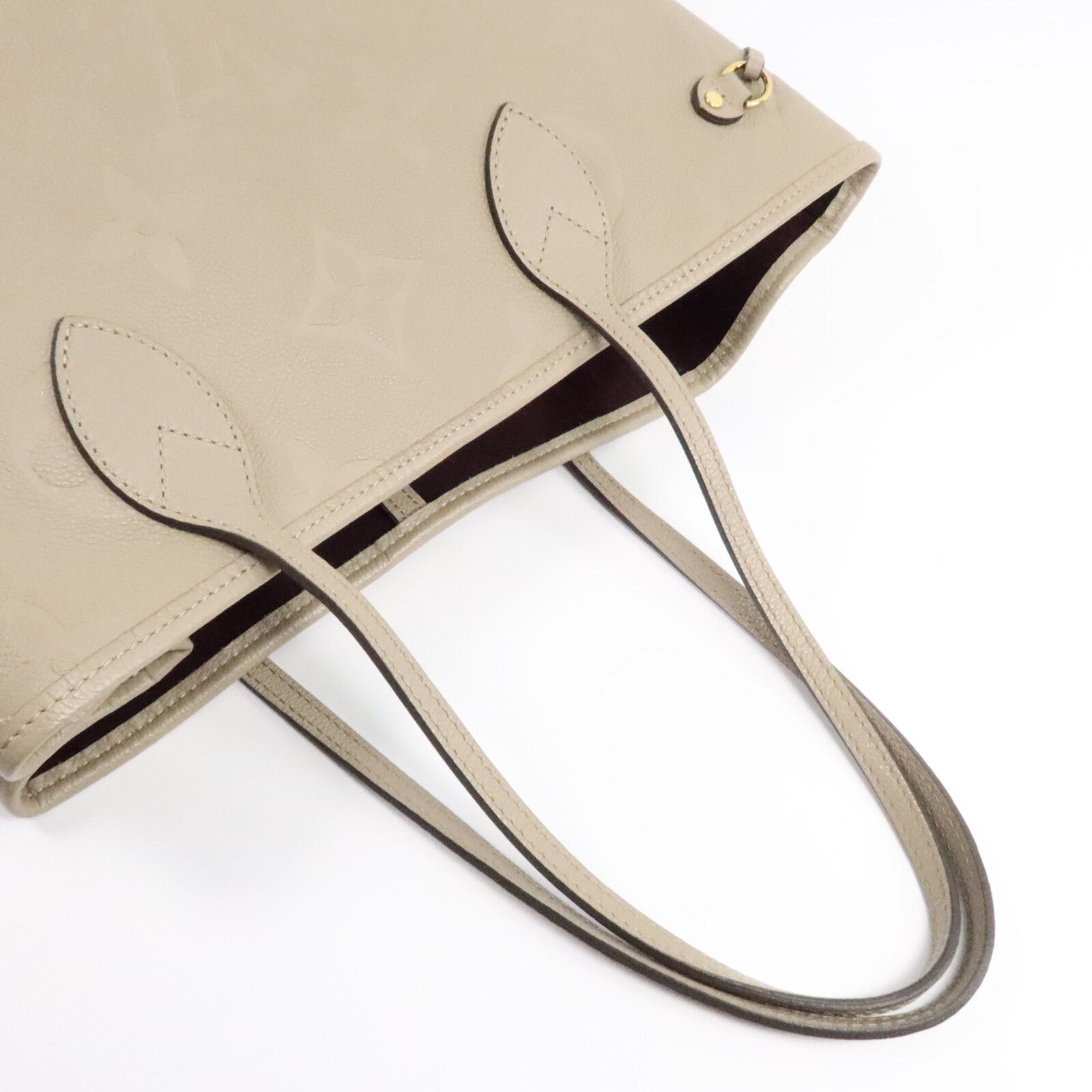 LOUIS VUITTON Monogram Empreinte Neverfull MM肩背袋
