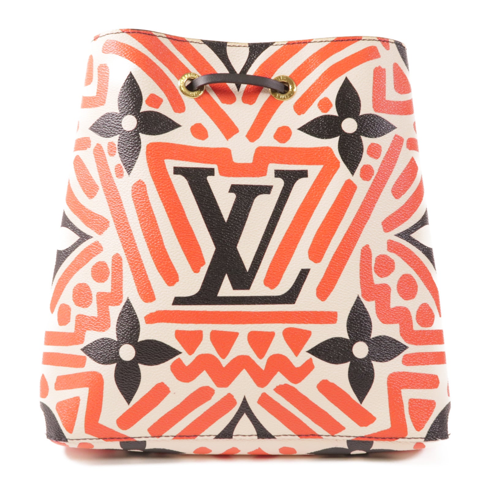 LOUIS VUITTON LV SHW Crafty NeoNoe MM Shoulder Bag M45362 Monogram Giant Red