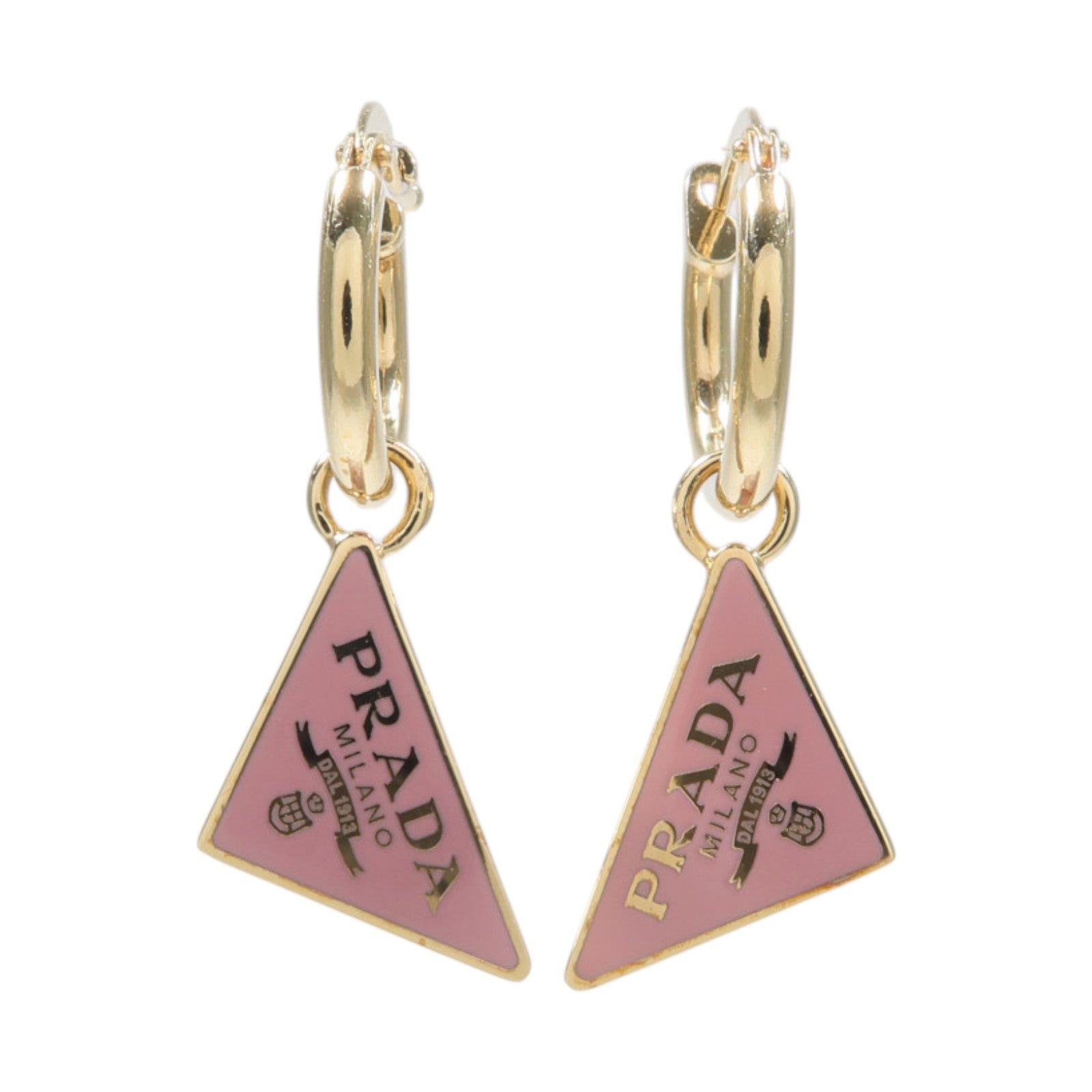 PRADA 金屬Symbole Earrings耳環