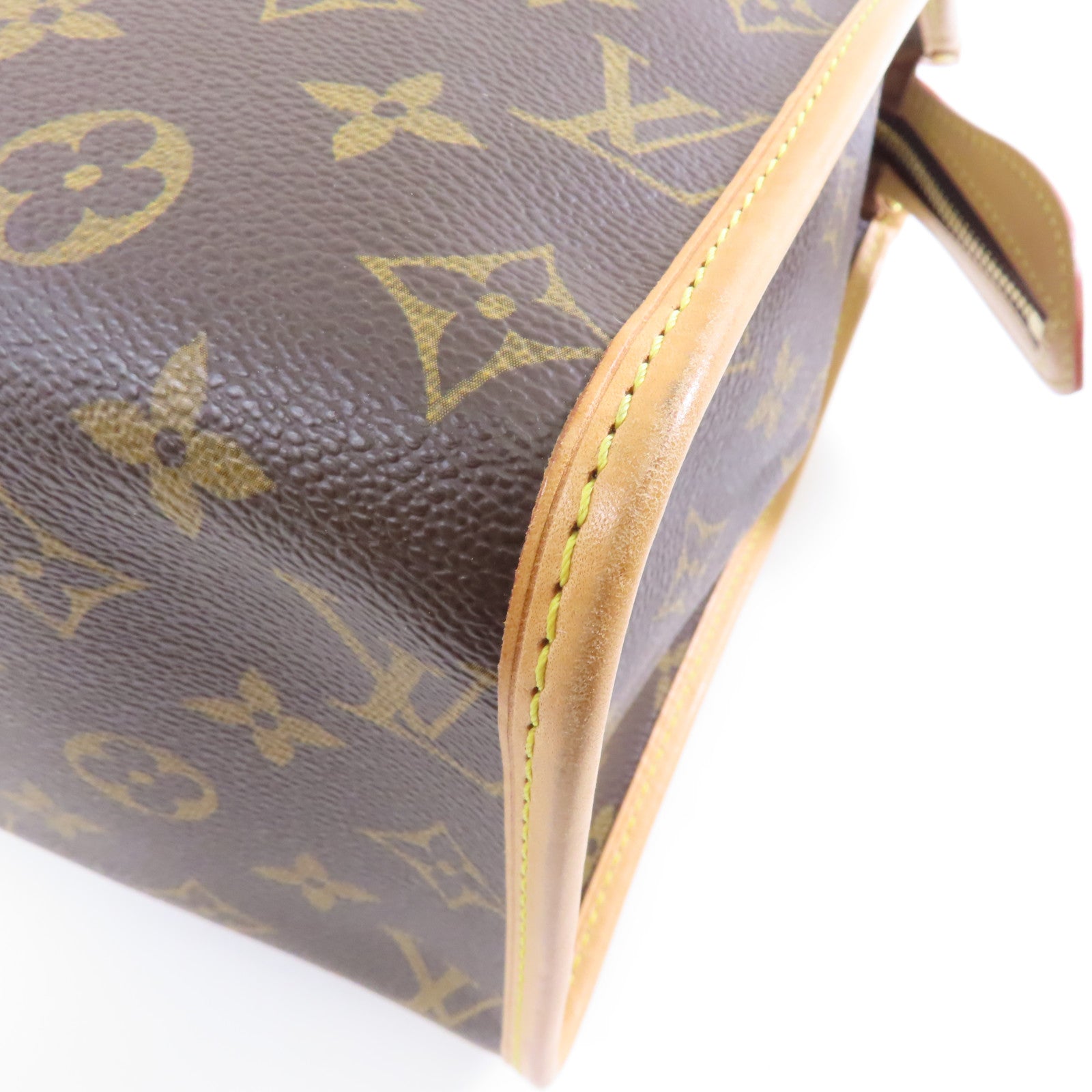 LOUIS VUITTON Monogram Popincourt Haut金扣肩背袋啡色