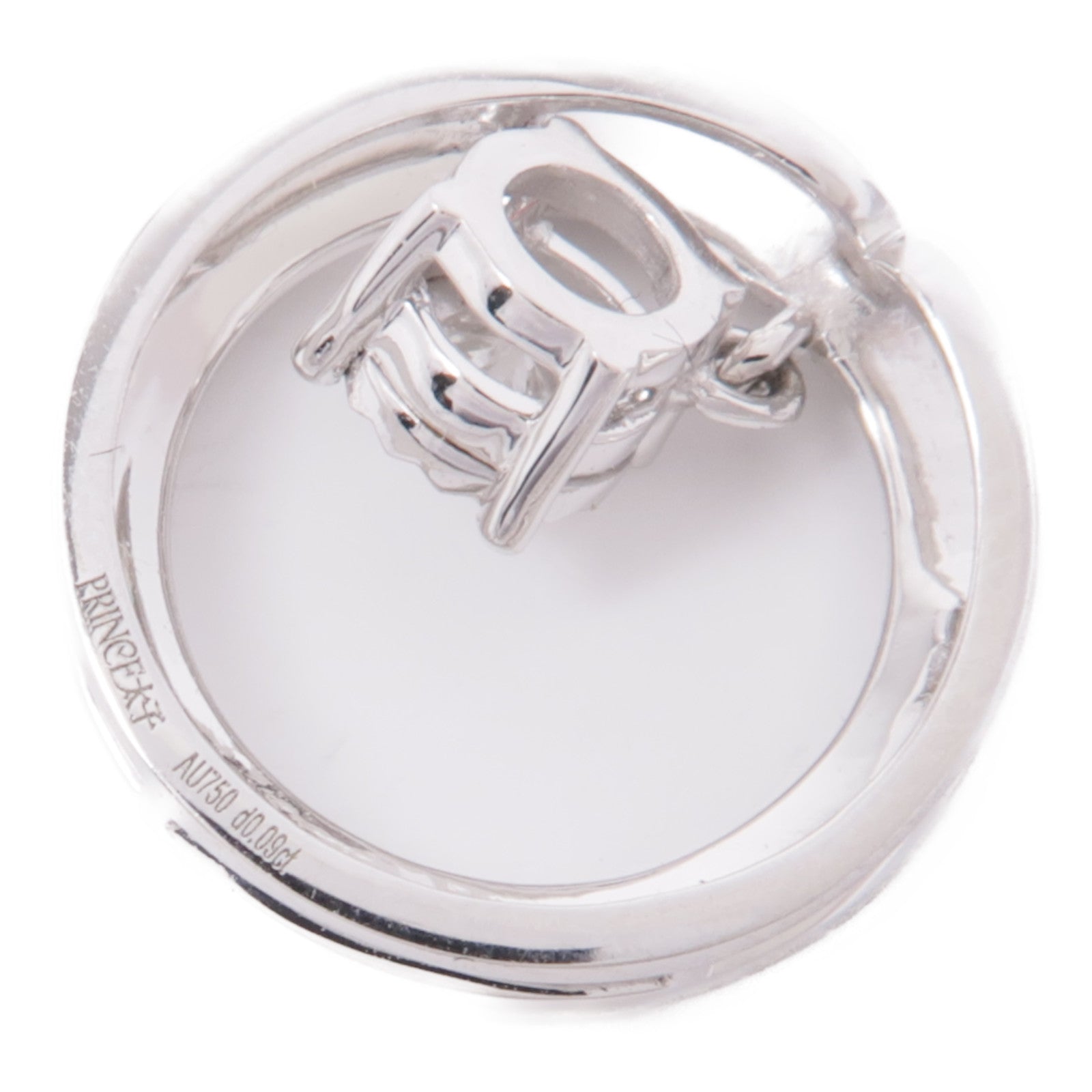 JEWELRY 18K白金Diamond Pendant Top鑽石吊墜
