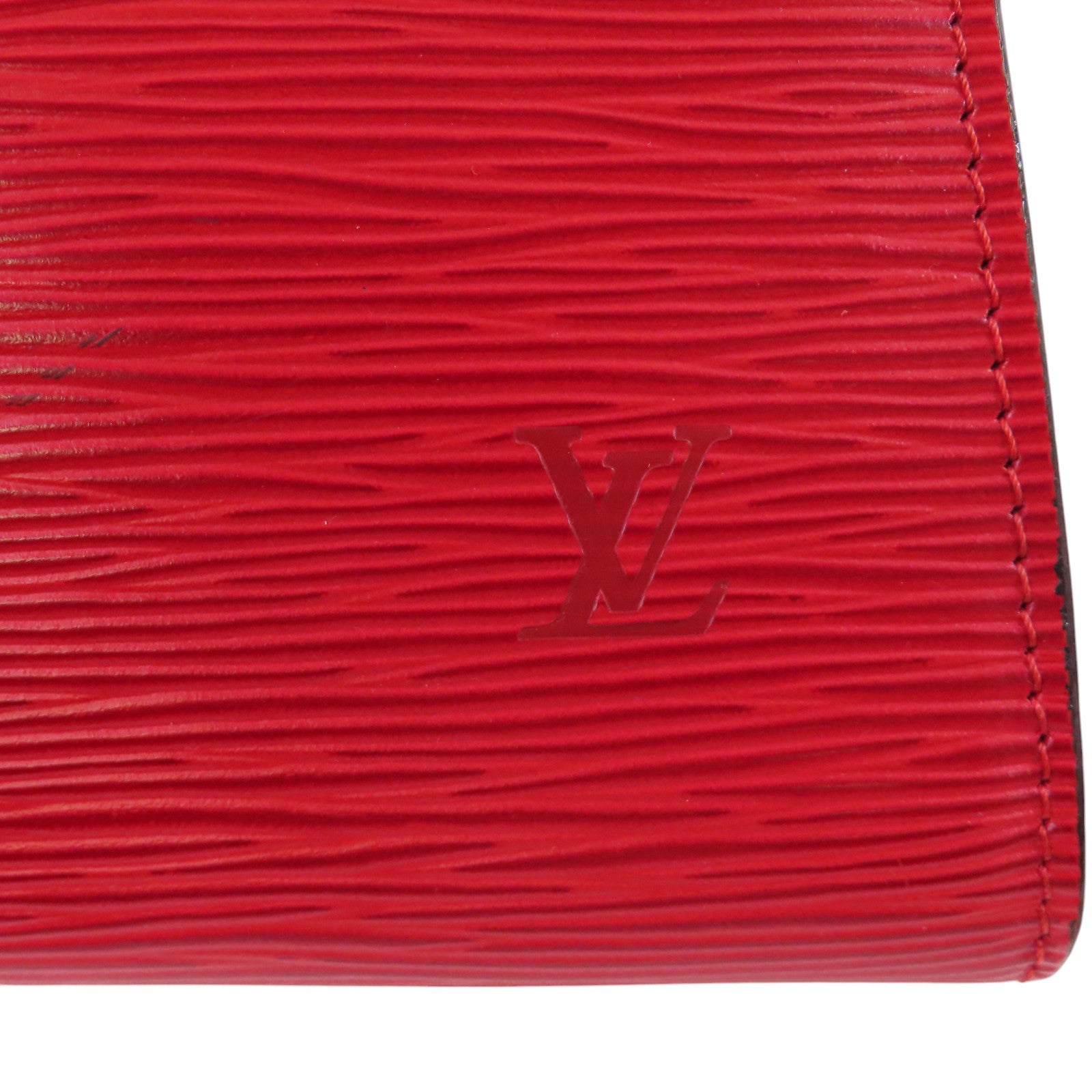 LOUIS VUITTON 【激減優惠】Epi Pochette Accessories Hand Bag金扣手挽袋
